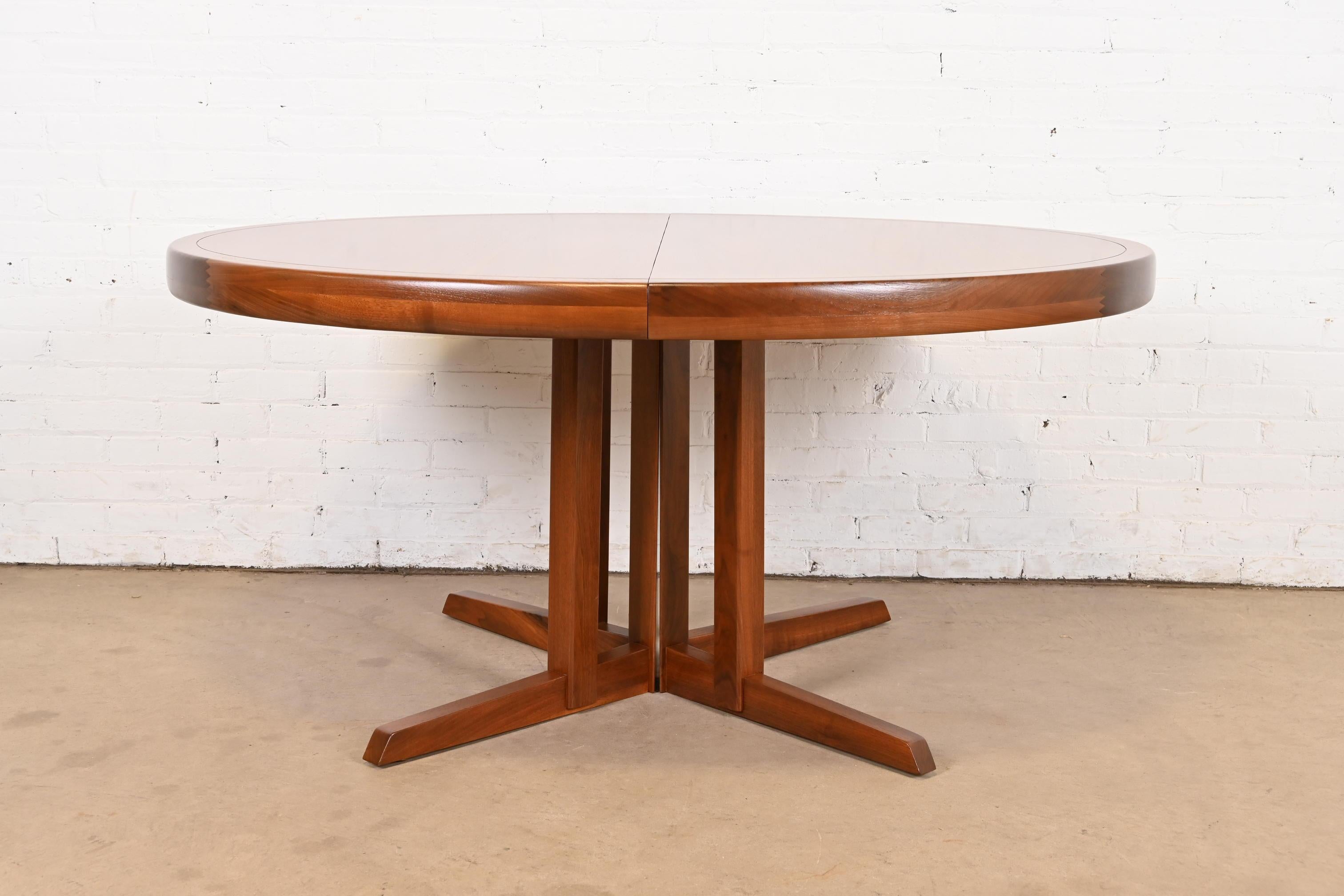 George Nakashima for Widdicomb Origins Collection Sculpted Walnut Dining Table 2