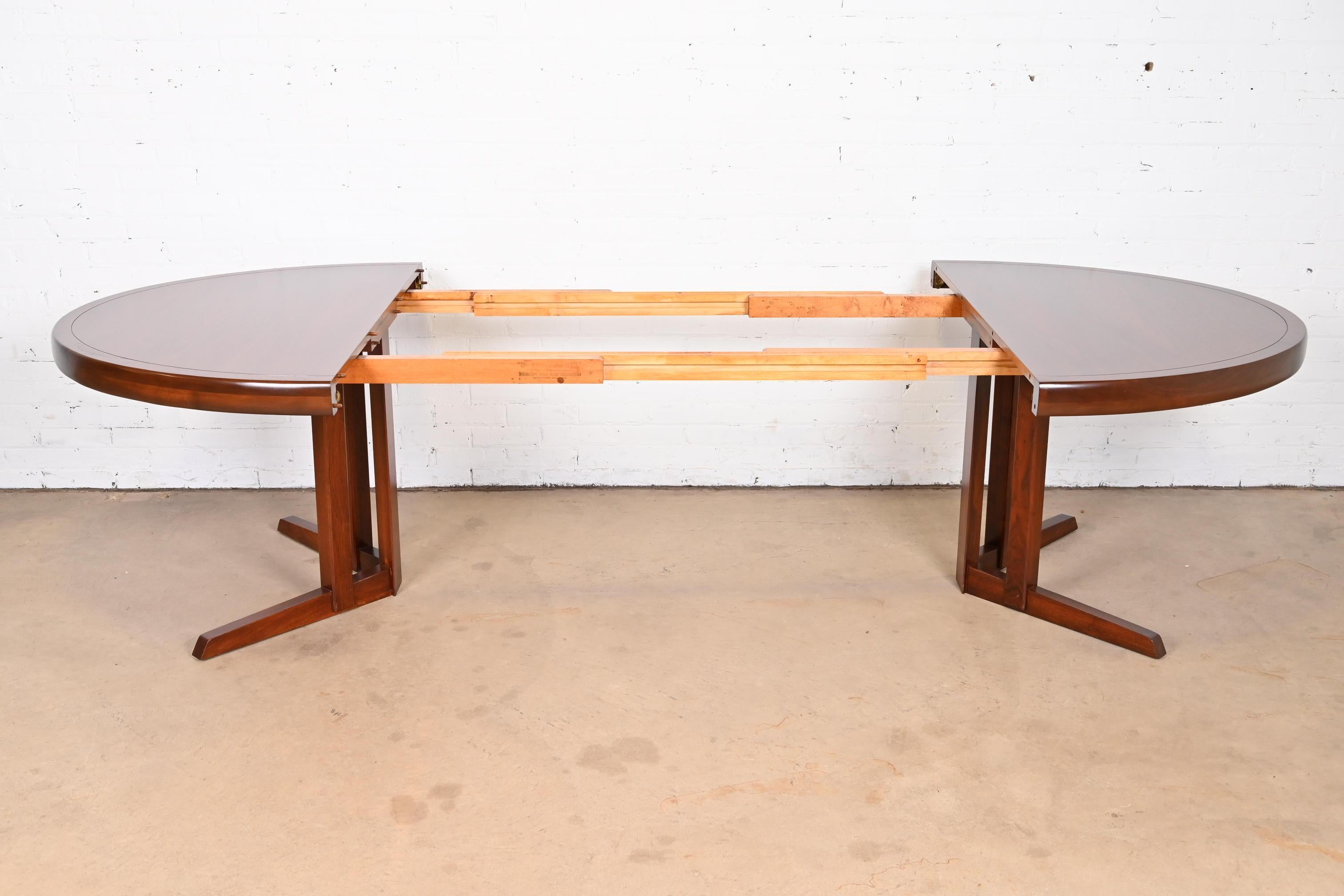 George Nakashima for Widdicomb Origins Collection Sculpted Walnut Dining Table 3