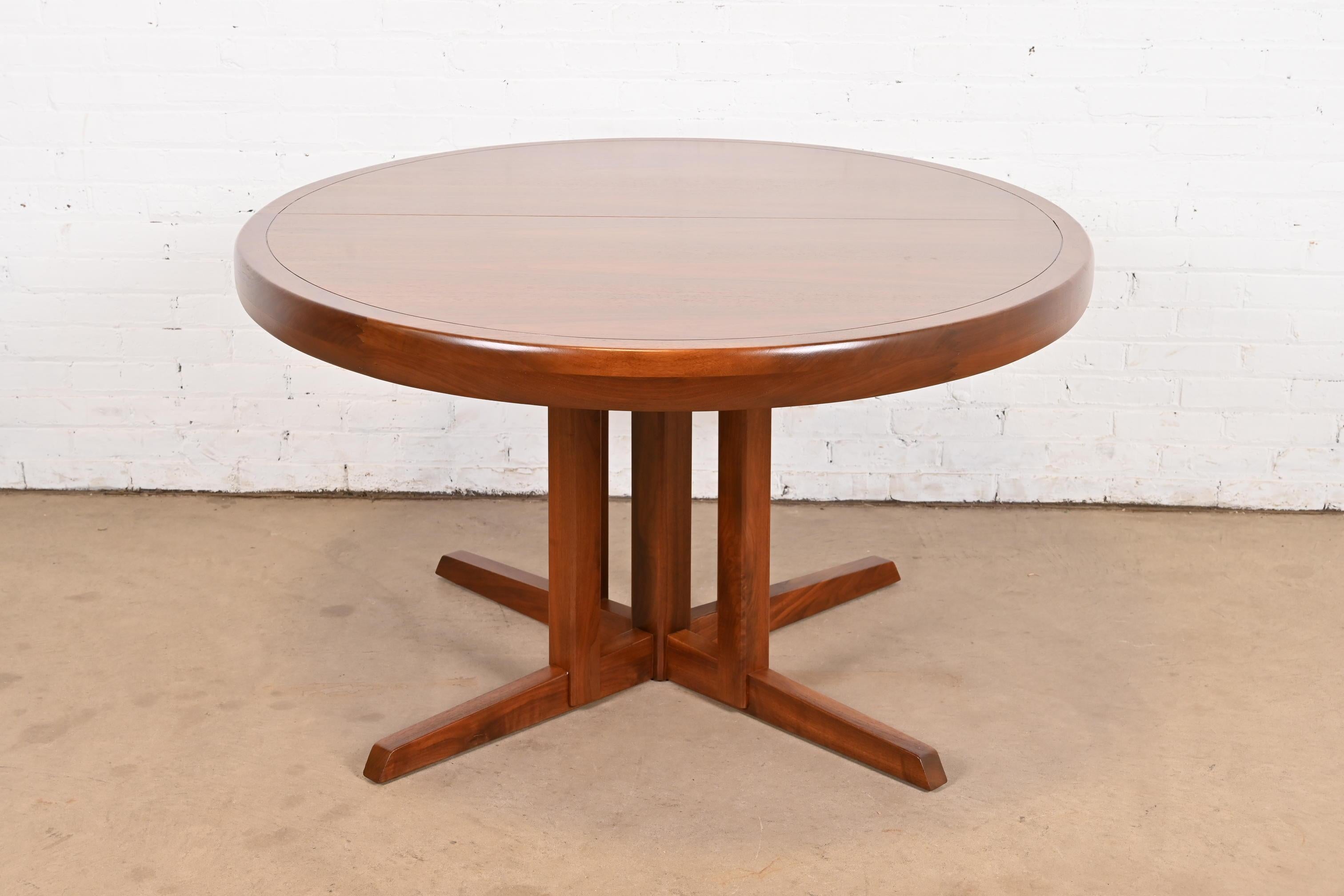 George Nakashima for Widdicomb Origins Collection Sculpted Walnut Dining Table 3