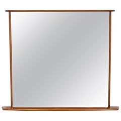 George Nakashima for Widdicomb Origins Collection Walnut Monumental Wall Mirror