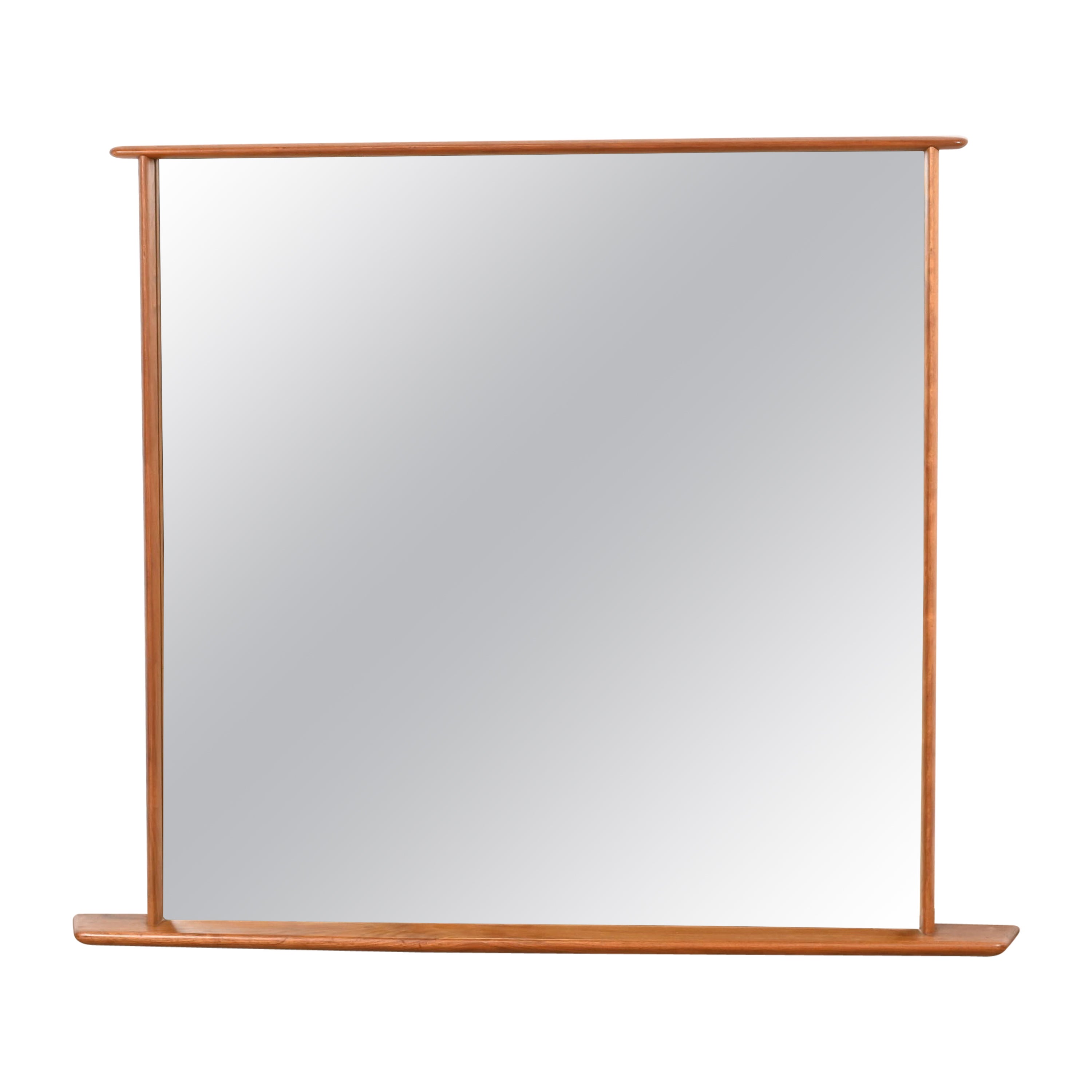 George Nakashima for Widdicomb Origins Collection Walnut Monumental Wall Mirror