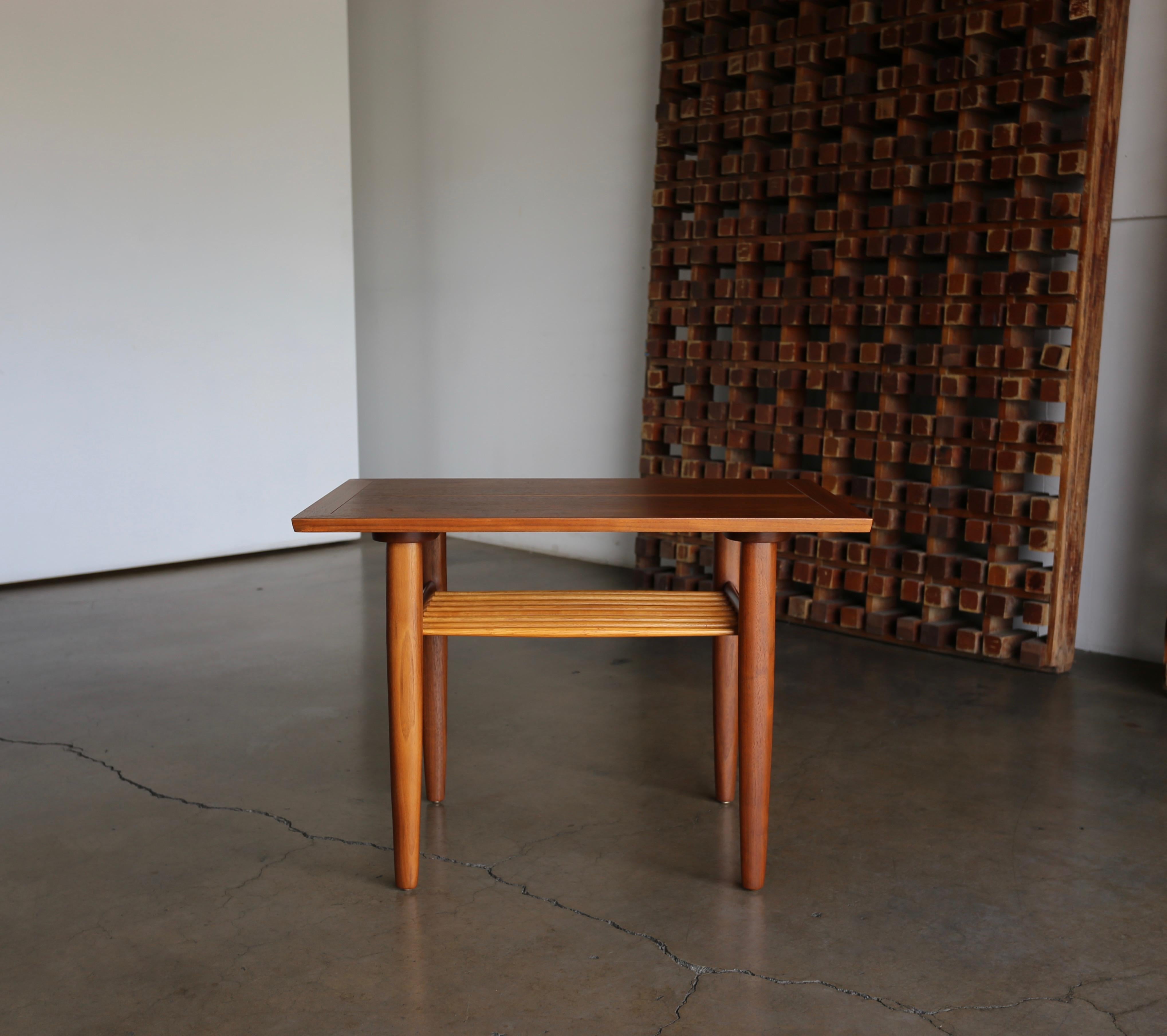 George Nakashima for Widdicomb Side Tables, circa 1958 In Good Condition In Costa Mesa, CA