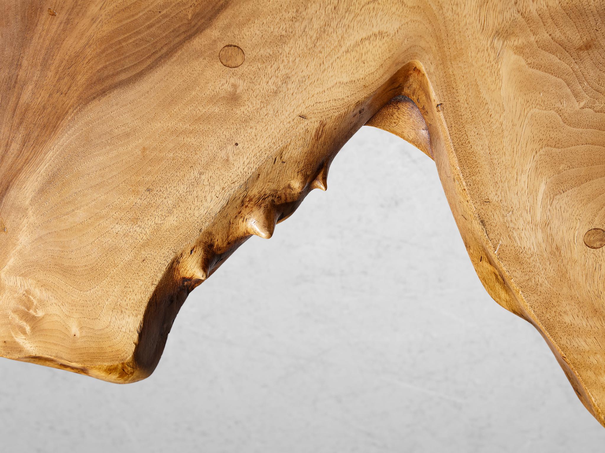 George Nakashima Free Edge 'Slab' Coffee Table in Walnut 3