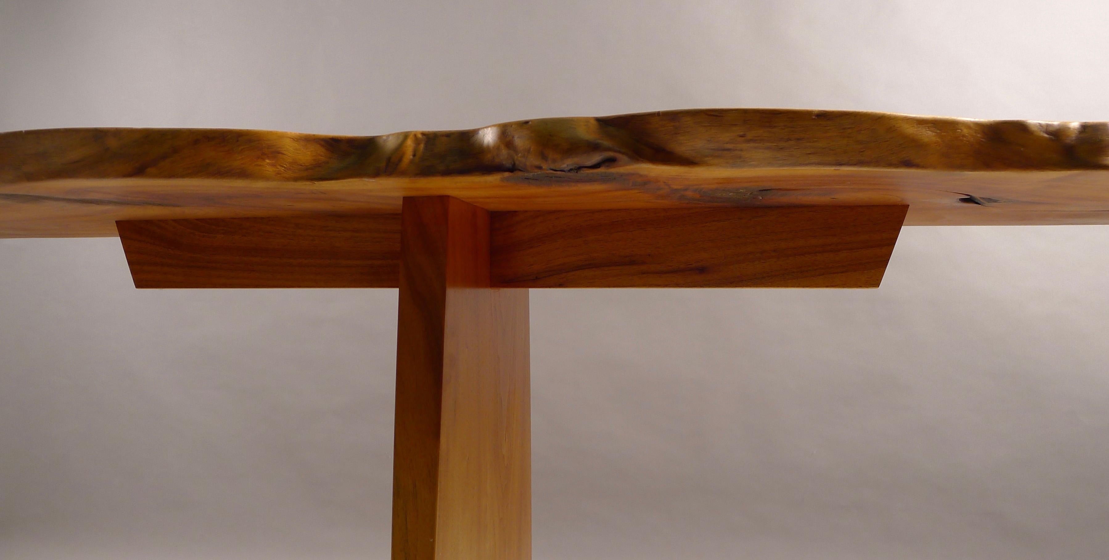 Mid-Century Modern George Nakashima, Greenrock Console Table, Usa, 1987, Original Papers For Sale