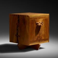 George Nakashima Kornblut Cabinet with Persian Walnut, Oregon Myrtle & Rosewood