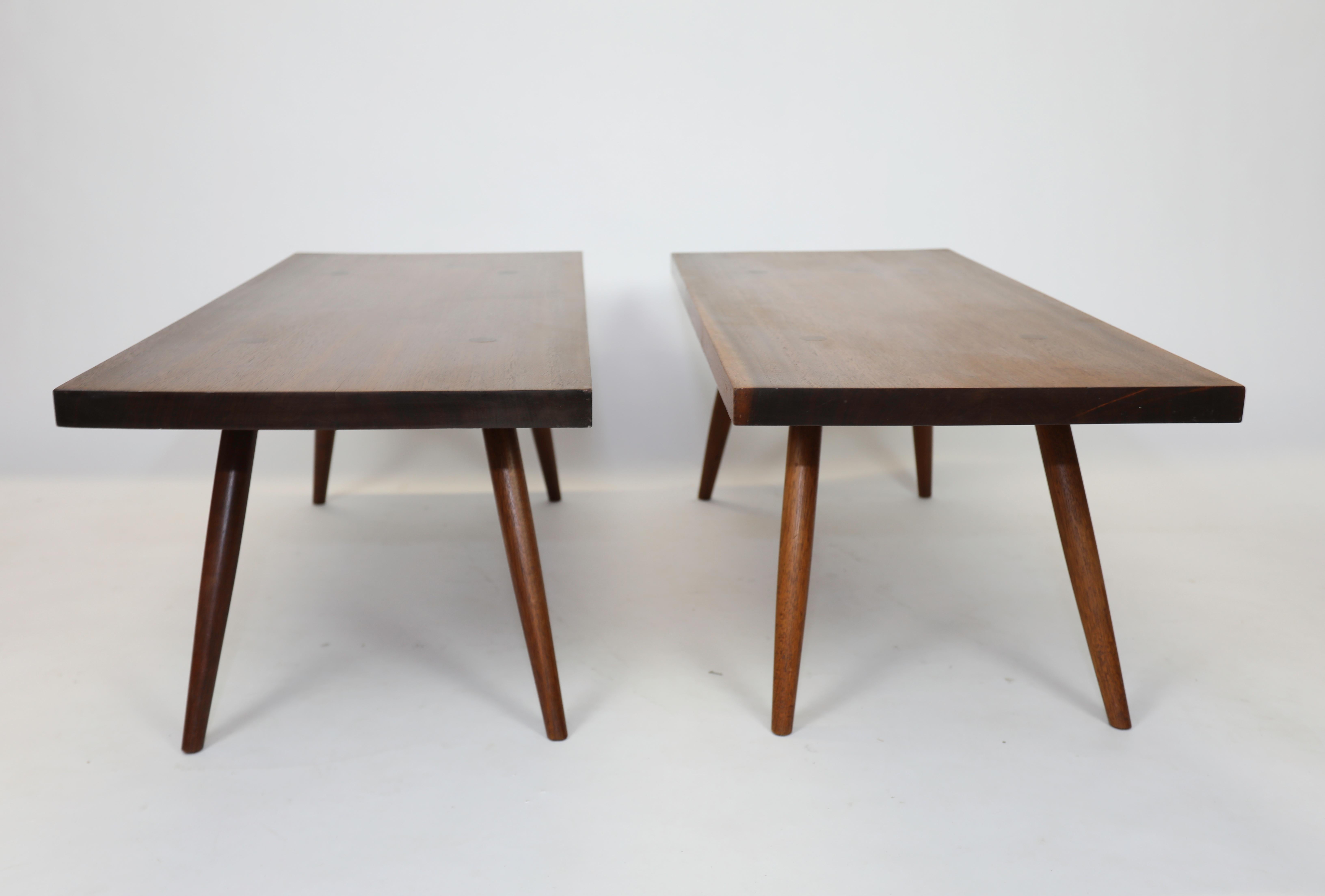 George Nakashima Matching Tables In Good Condition In West Palm Beach, FL