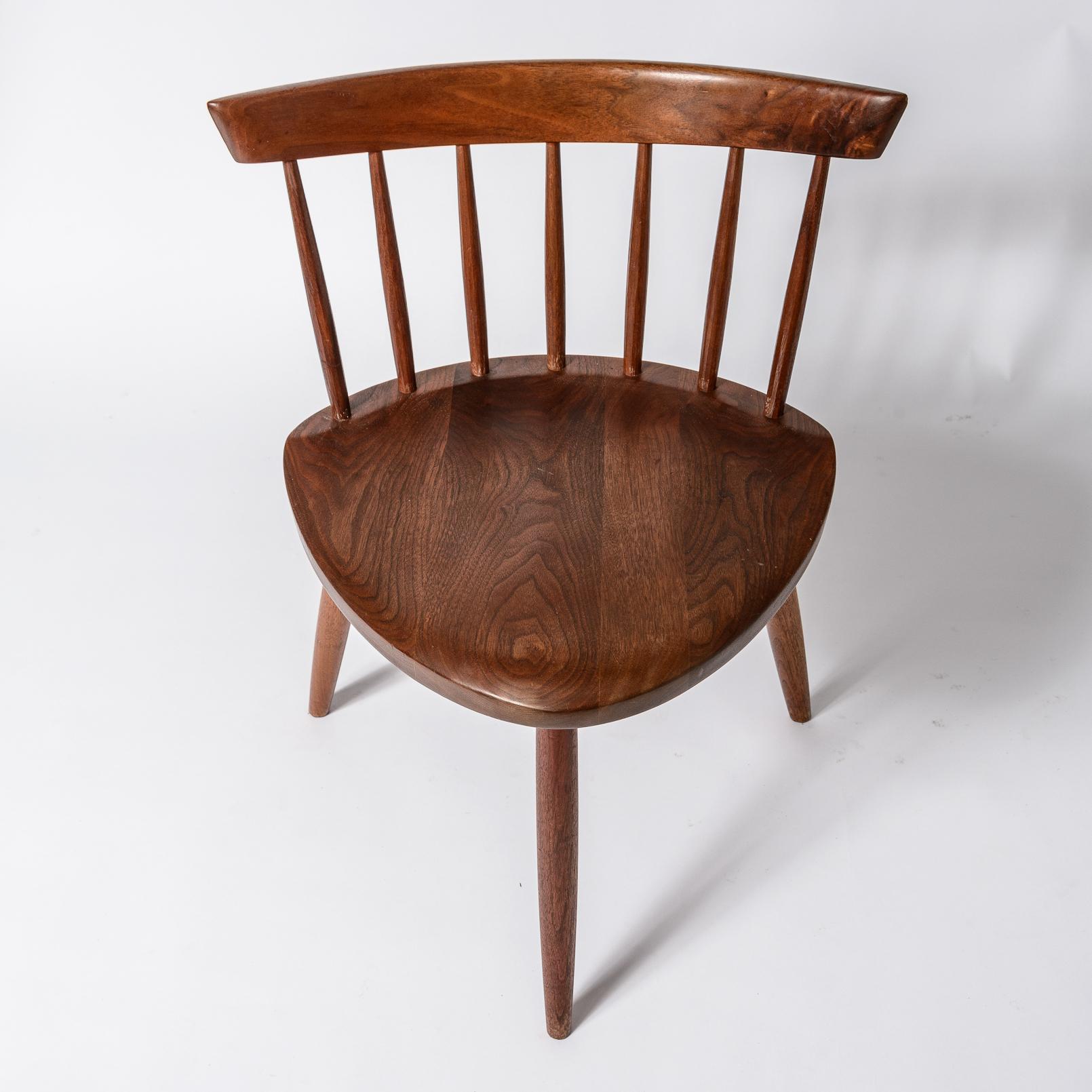 Walnut George Nakashima Mira Chair For Sale