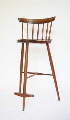 George Nakashima "Mira" Stool Custom Height