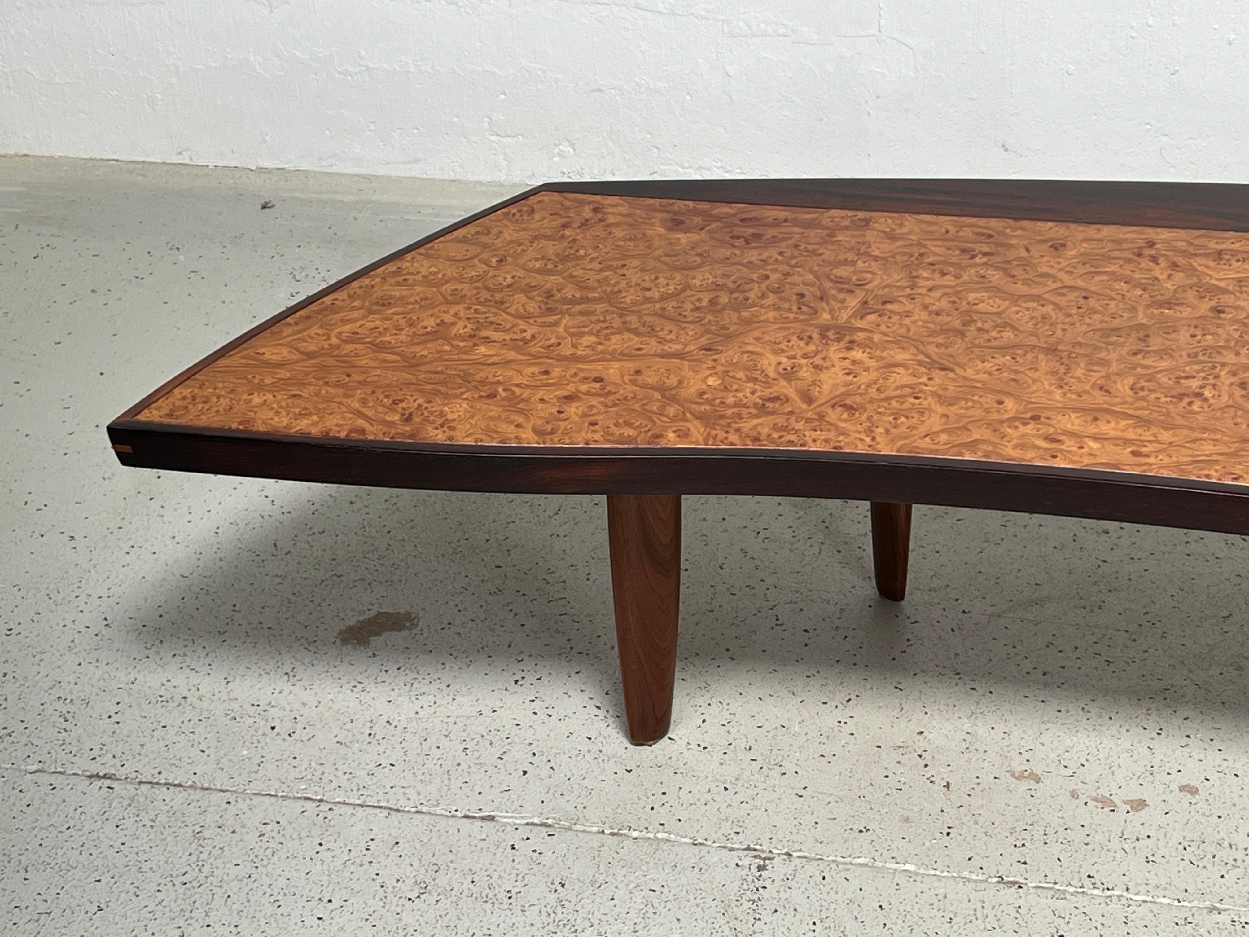 Mid-20th Century George Nakashima Model 200-84W Coffee Table for Widdicomb