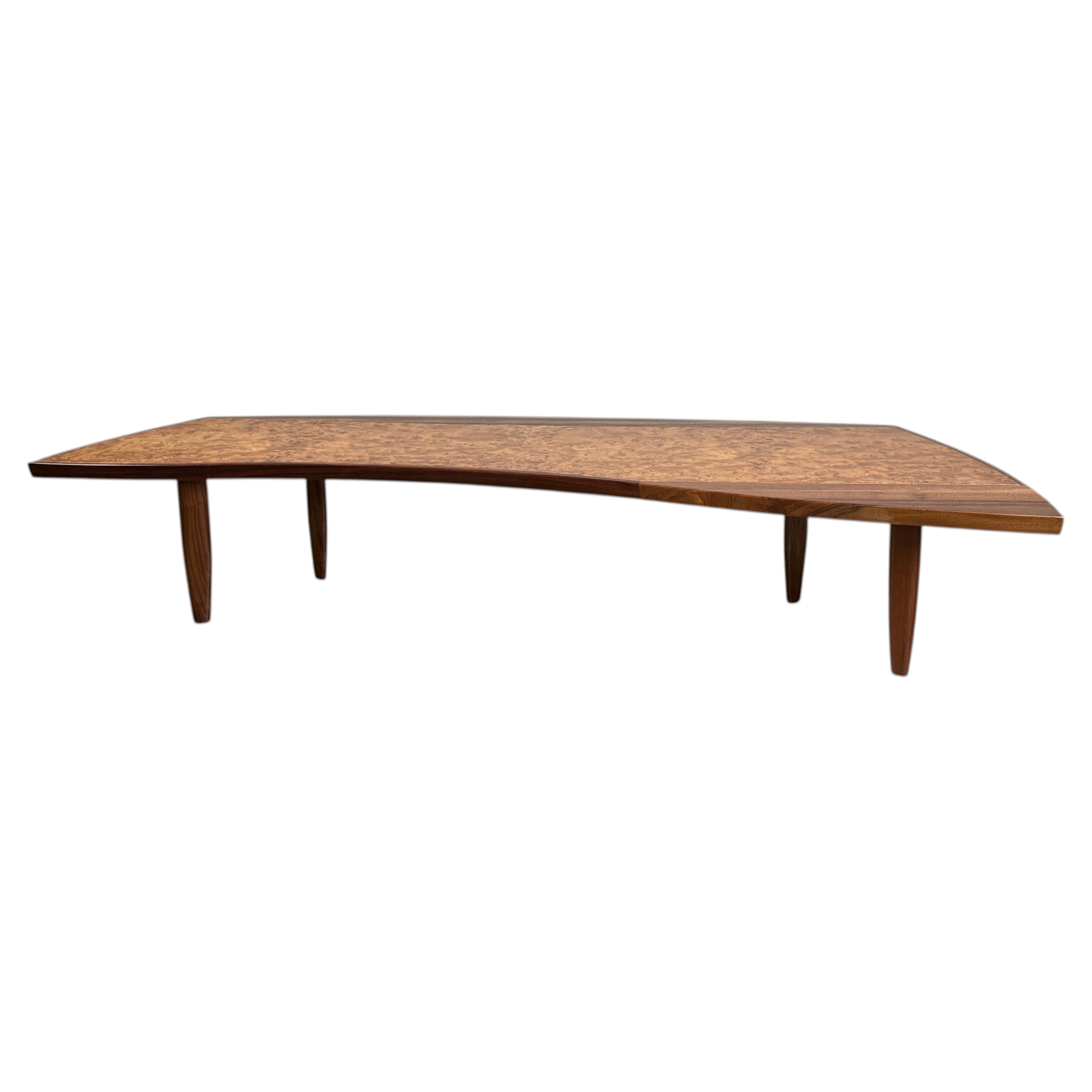 George Nakashima Model 200-84W Coffee Table for Widdicomb For Sale