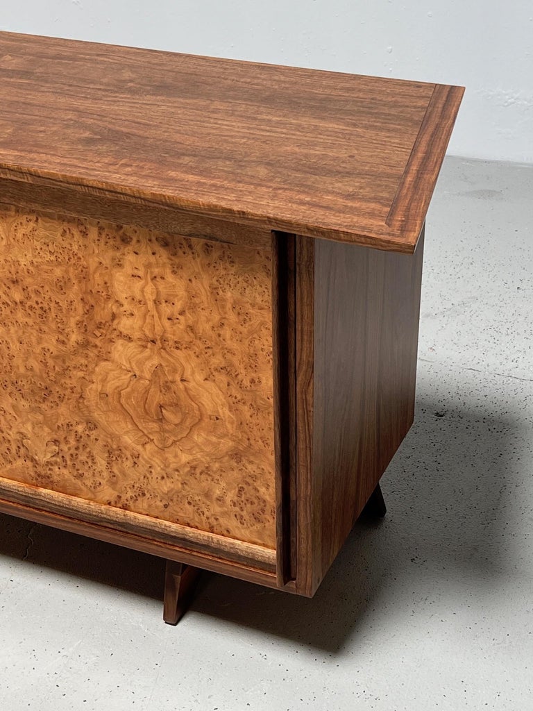 Walnut George Nakashima Model 205 Cabinet for Widdicomb For Sale
