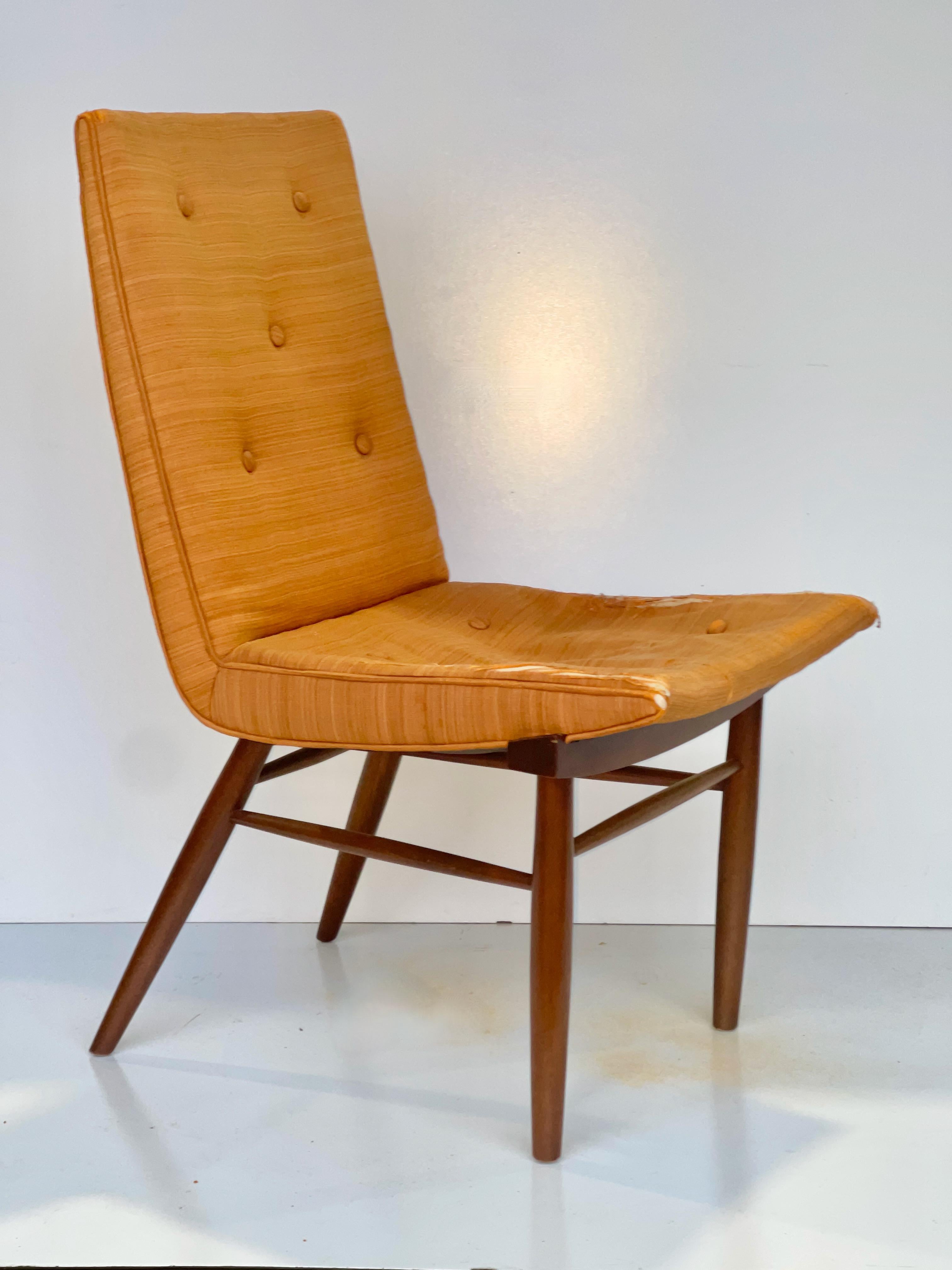 Mid-Century Modern George Nakashima Model 206 Dining Chair for Widdicomb For Sale