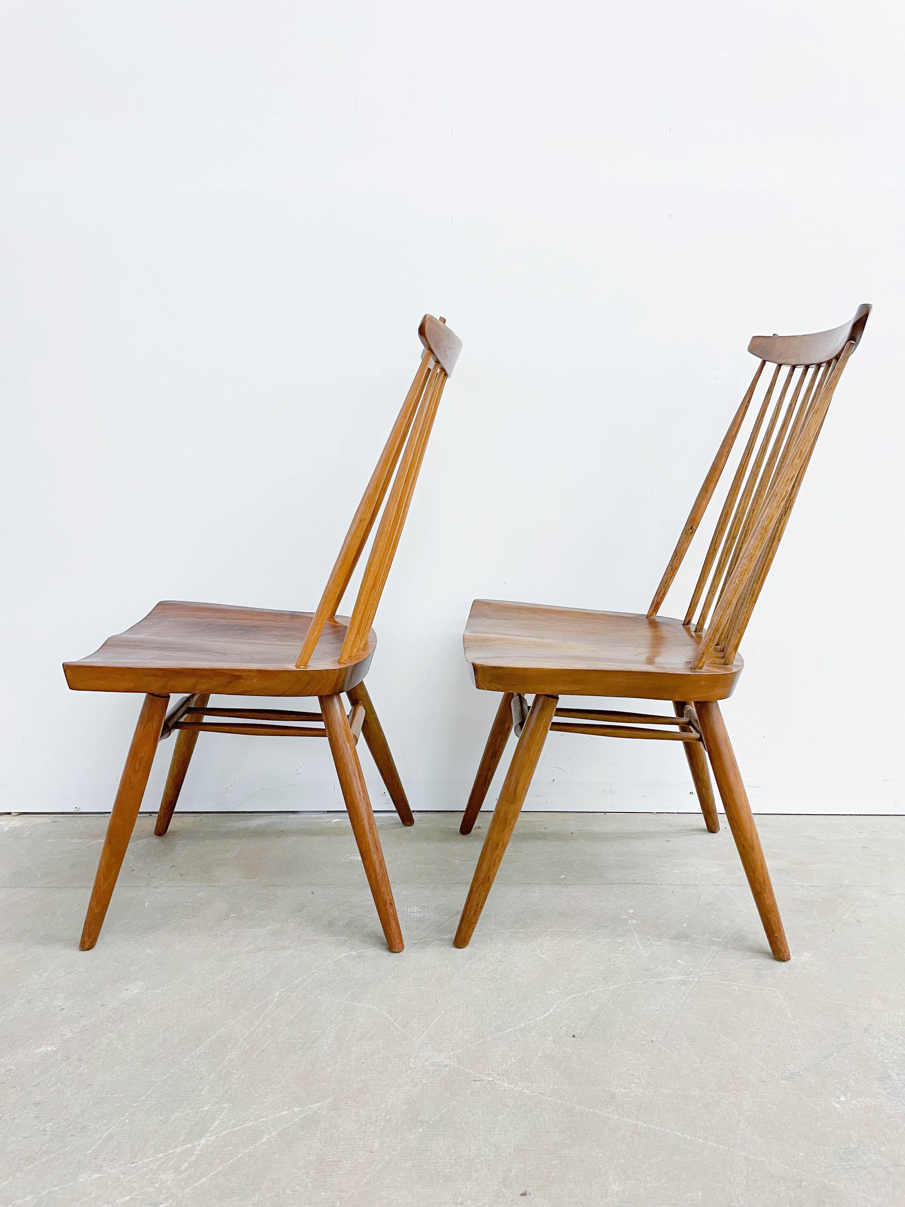 20th Century George Nakashima New Chairs
