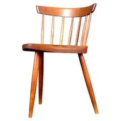 Vintage George Nakashima, Original Mira Chair, 1963, American Black Walnut (3 available)