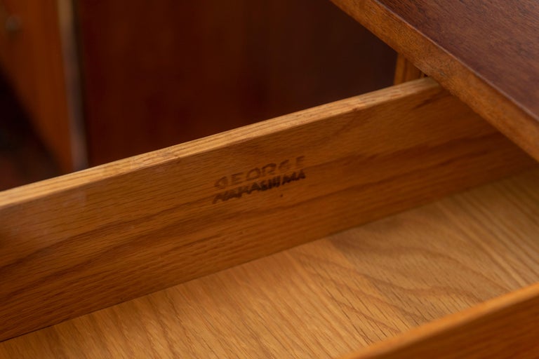 Brass George Nakashima Origins Dresser for Widdicomb For Sale