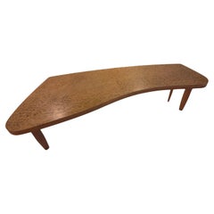 George Nakashima Origins Line Coffee Table for Widdicomb, Carpathian Elm, 1961