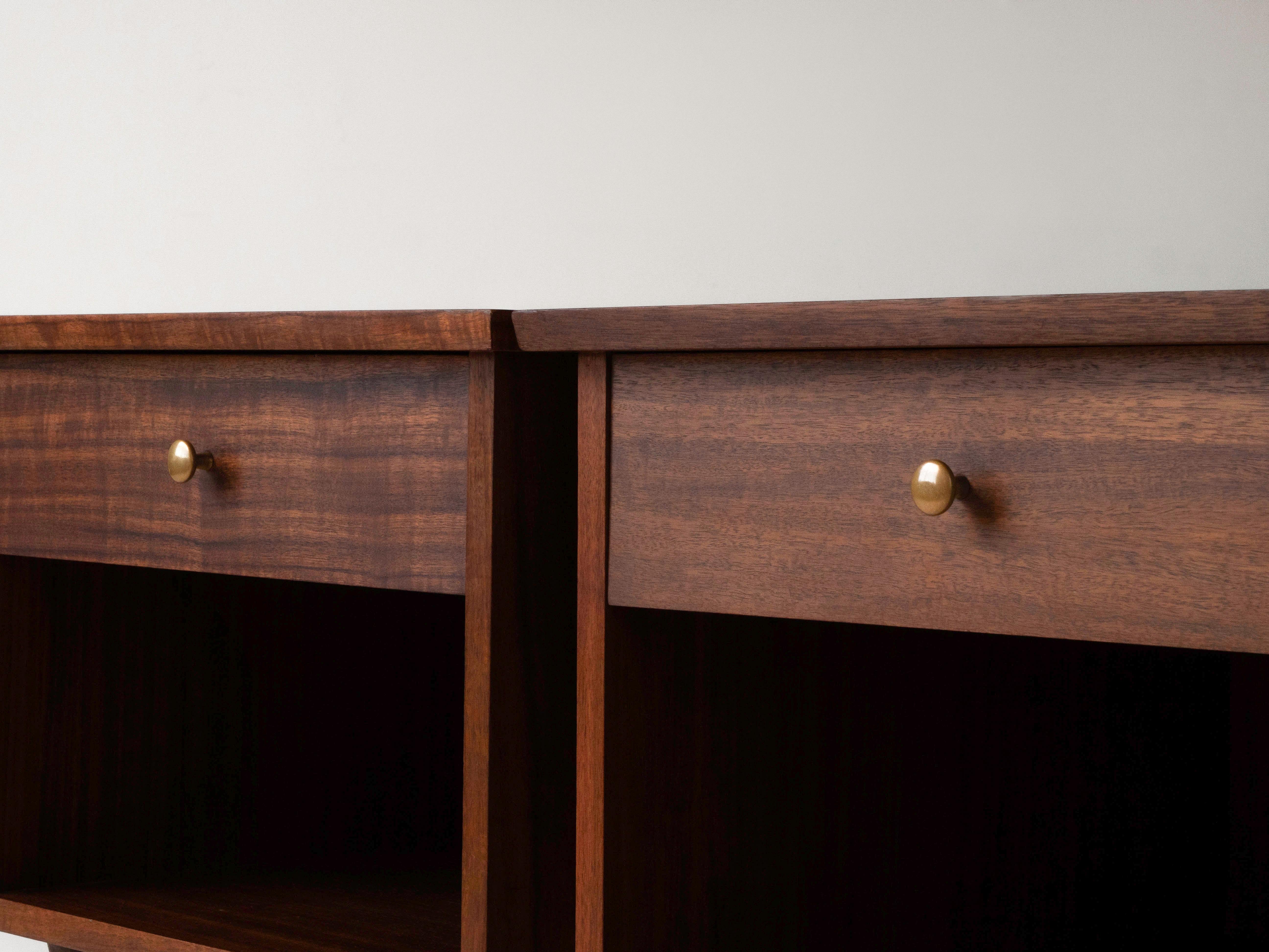 Mid-Century Modern George Nakashima Origins Nightstands for Widdicomb, 1950's
