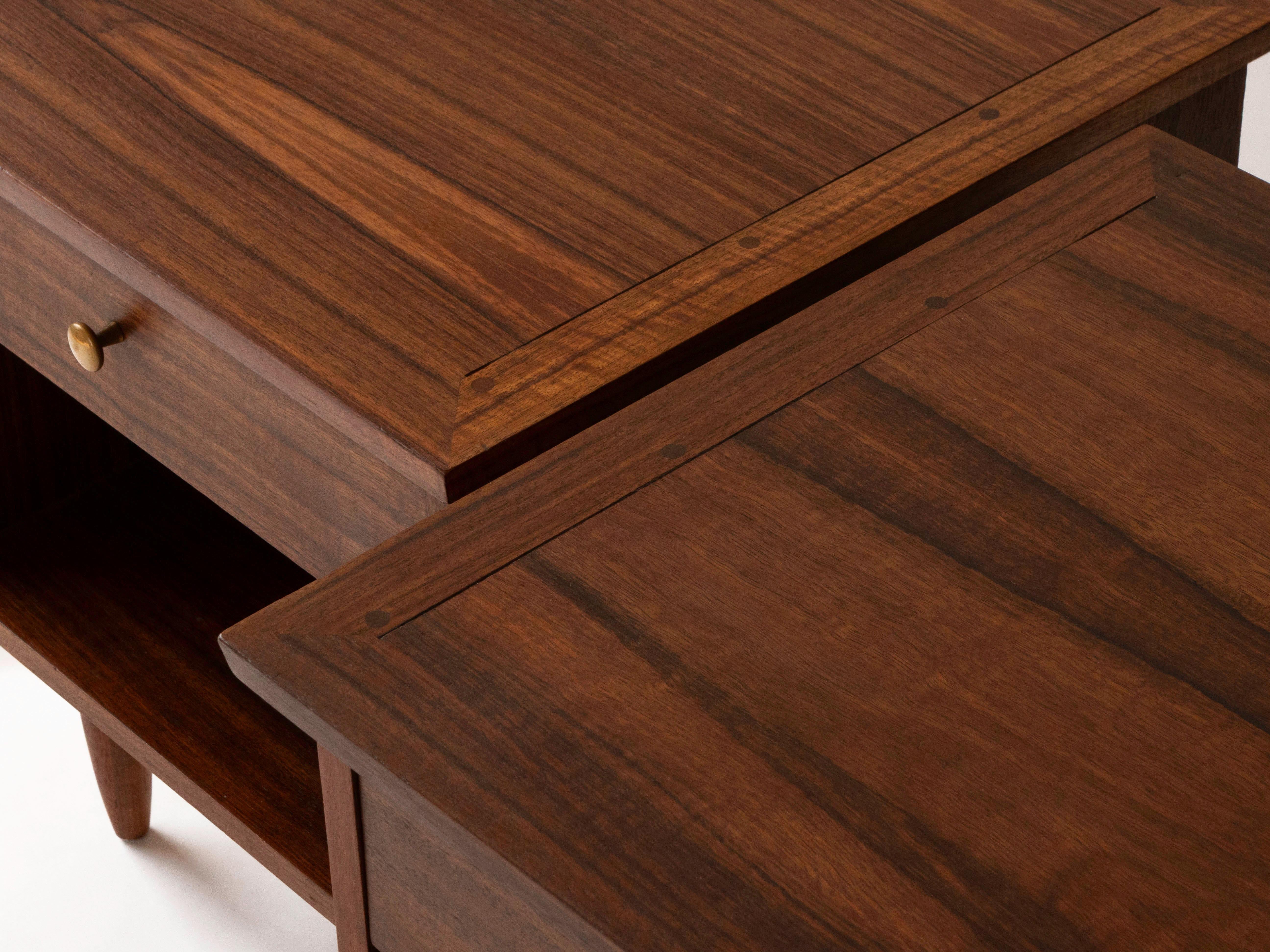 American George Nakashima Origins Nightstands for Widdicomb, 1950's
