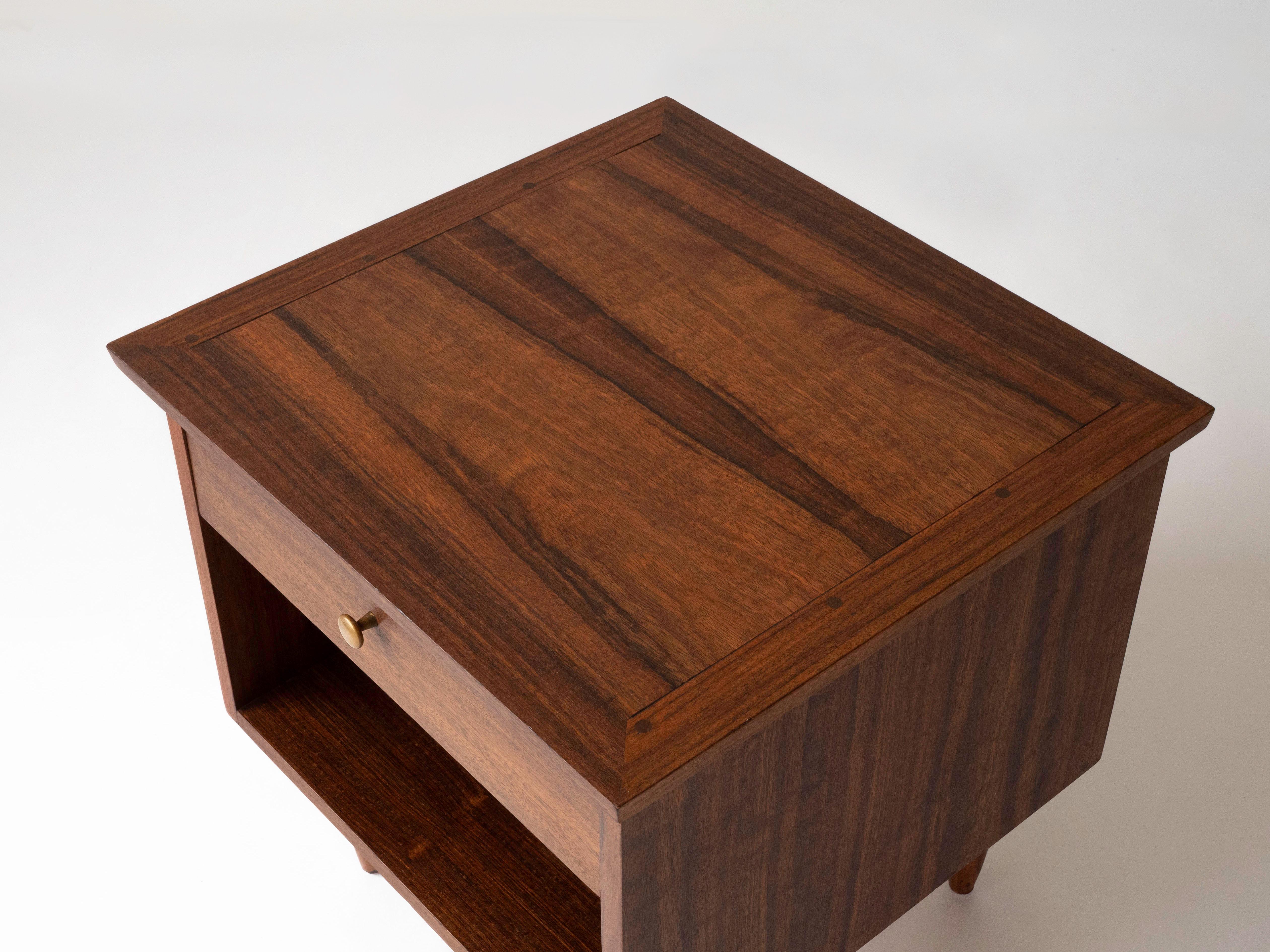 20th Century George Nakashima Origins Nightstands for Widdicomb, 1950's