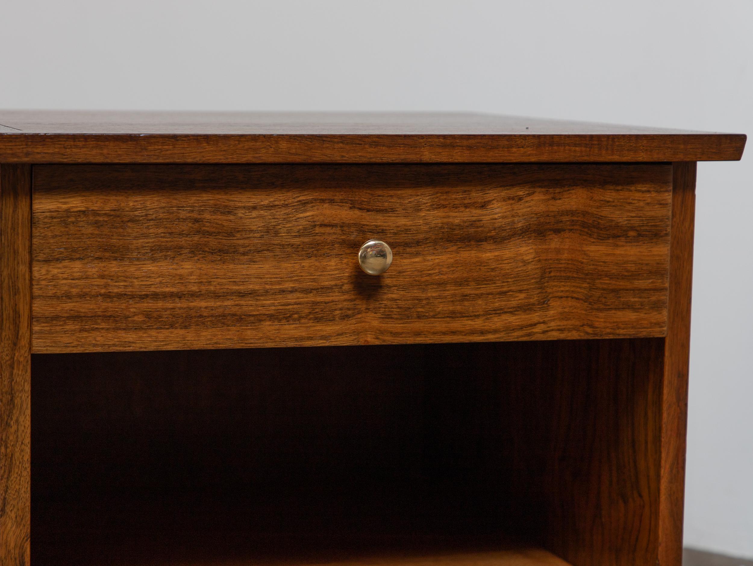 George Nakashima Origins Nightstands for Widdicomb, Walnut - Pair 4