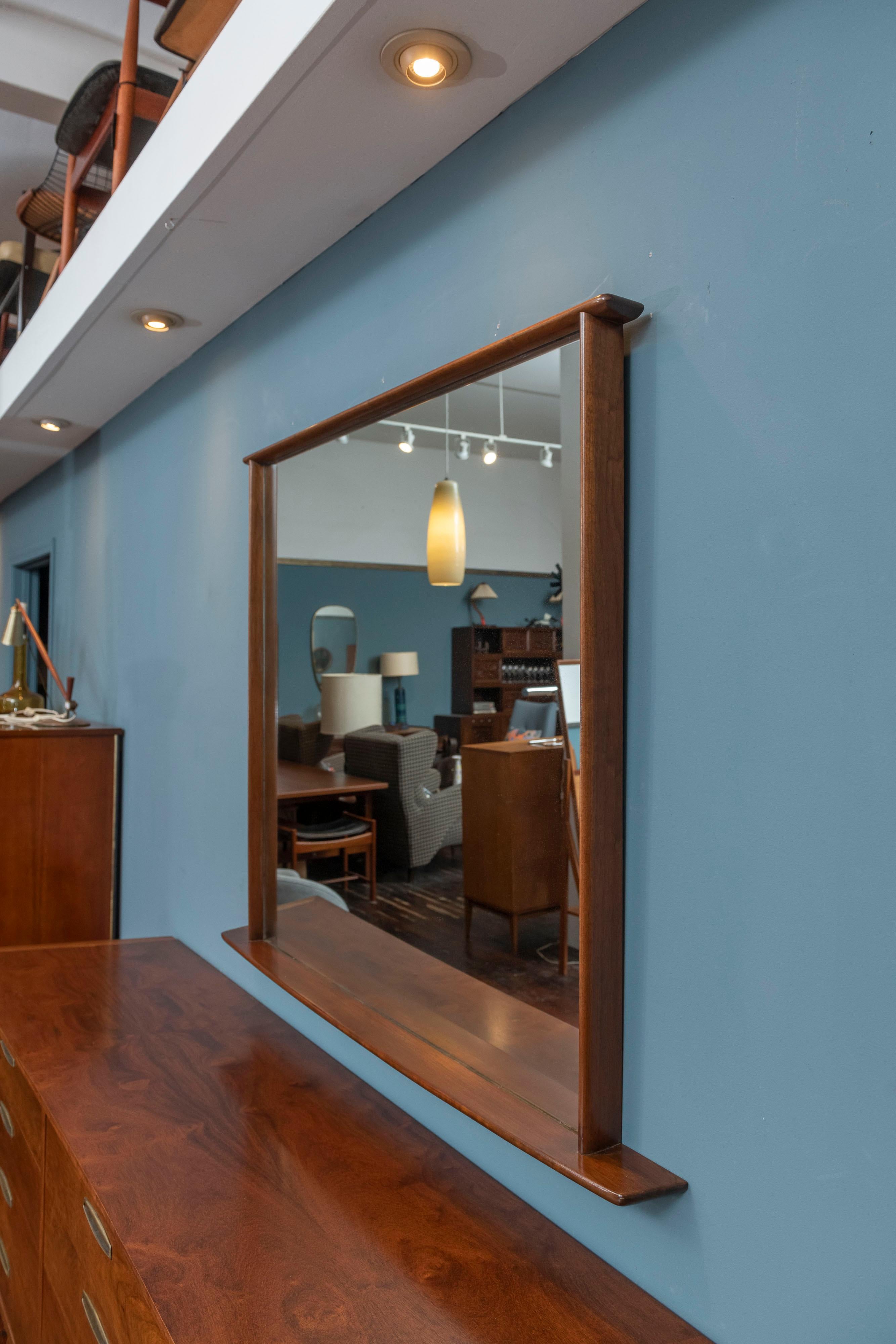 American George Nakashima Origins Wall Mirror