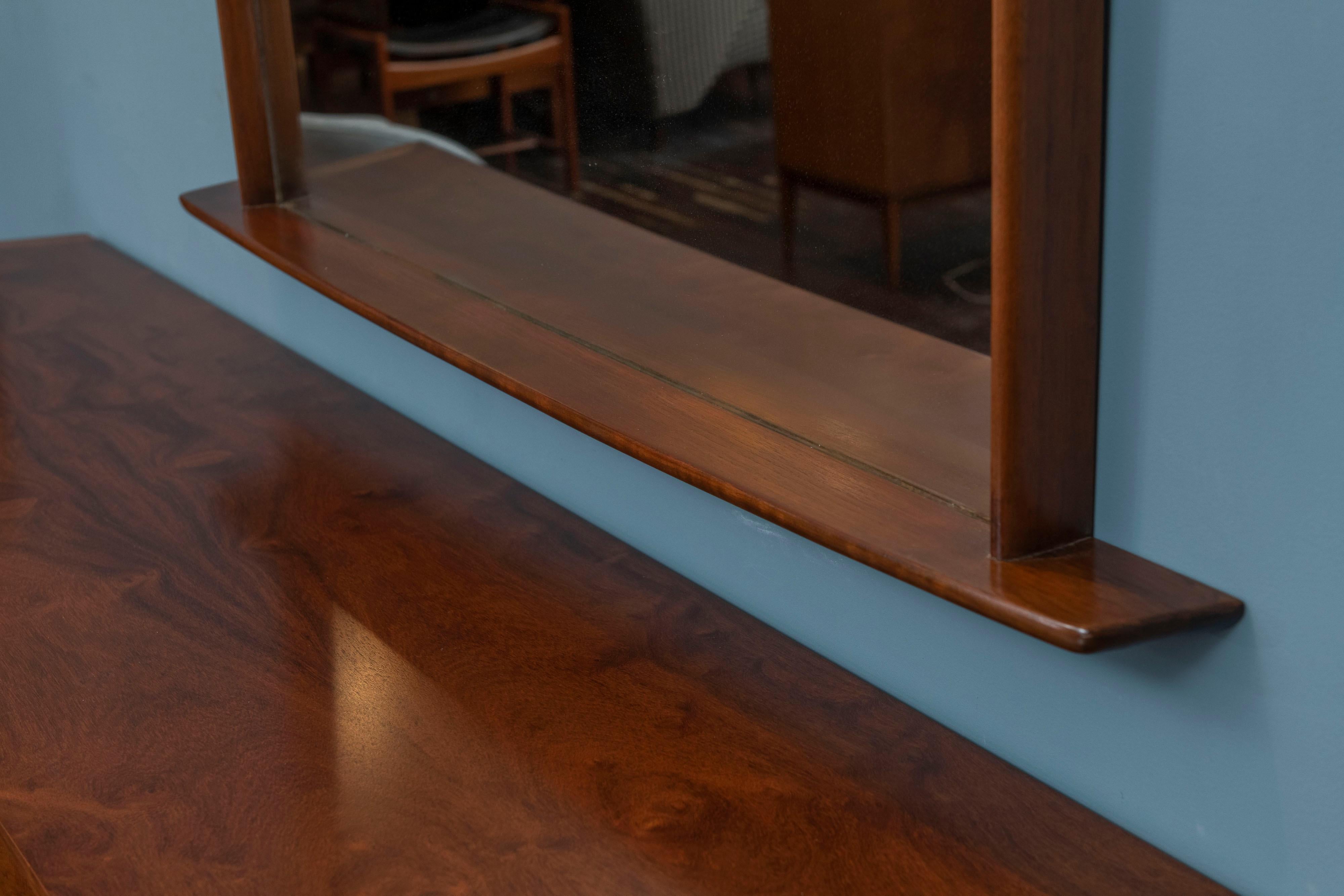 George Nakashima Origins Wall Mirror In Good Condition In San Francisco, CA