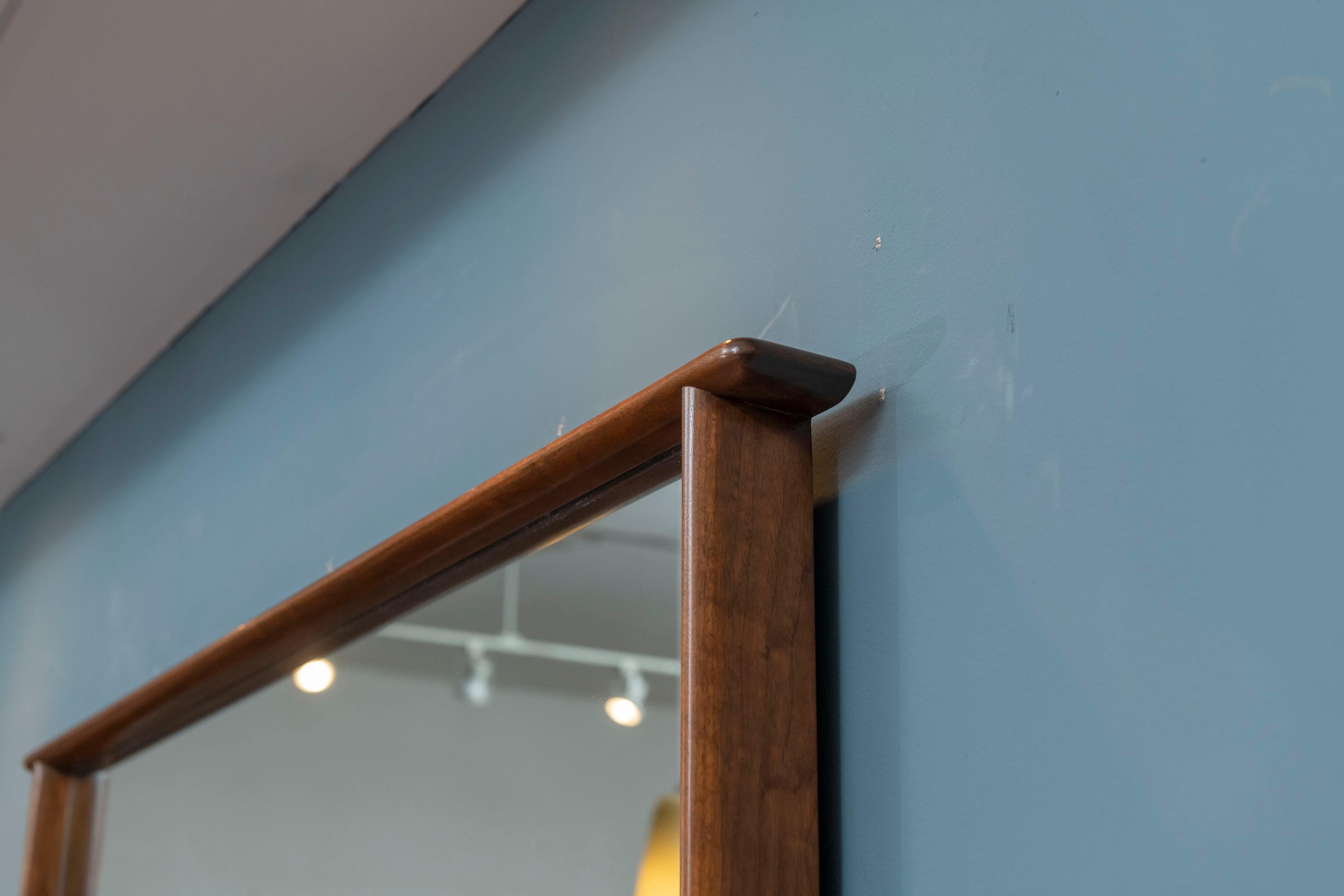 Mid-20th Century George Nakashima Origins Wall Mirror