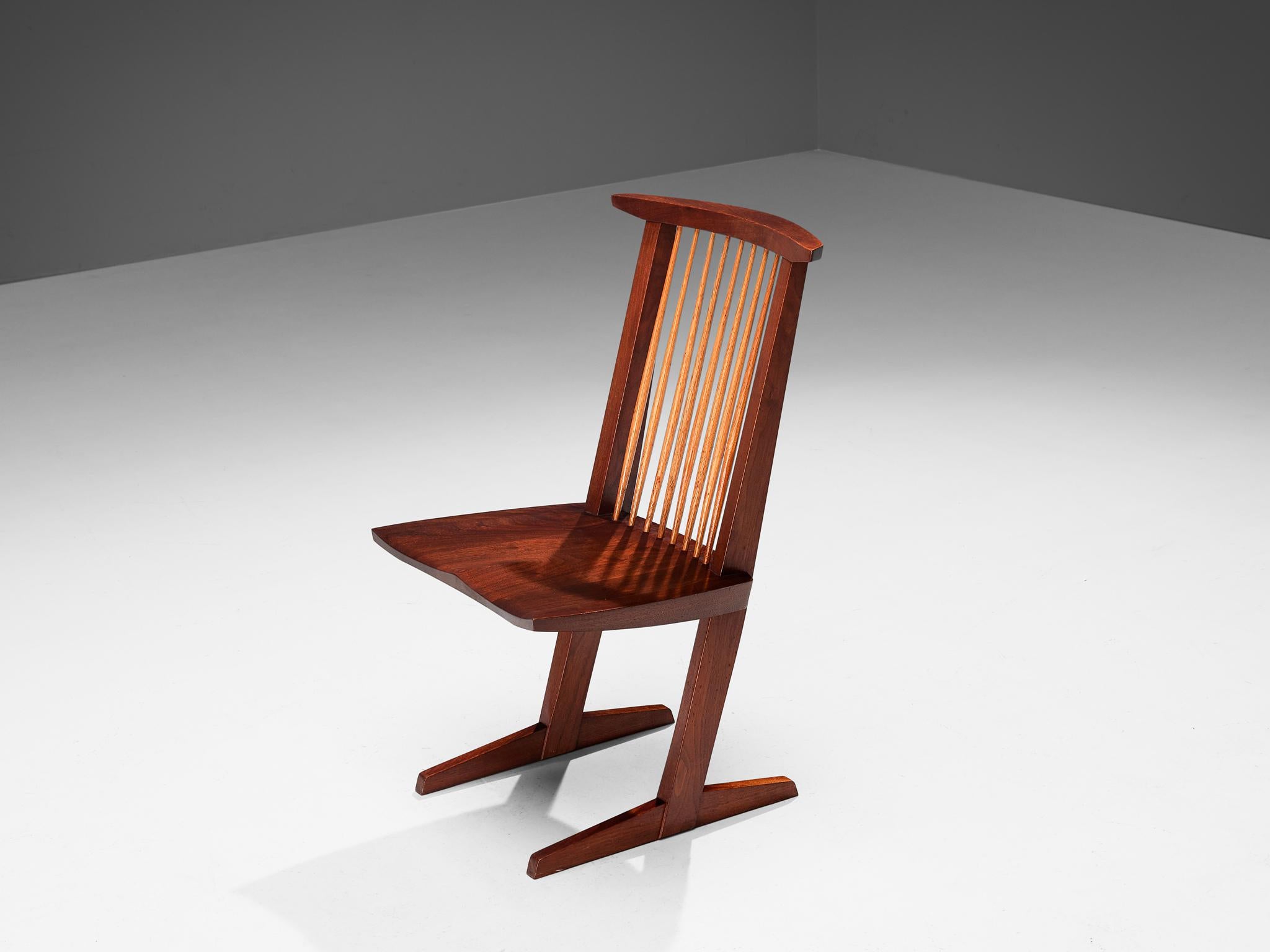 George Nakashima Pair of 'Conoid' Dining Chairs in Walnut 3
