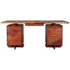 George Nakashima Pedestal Desk