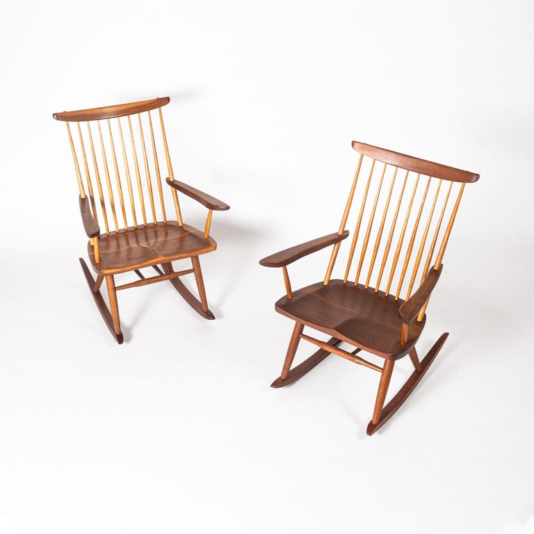 Nakashima Rocking Chair at 1stDibs