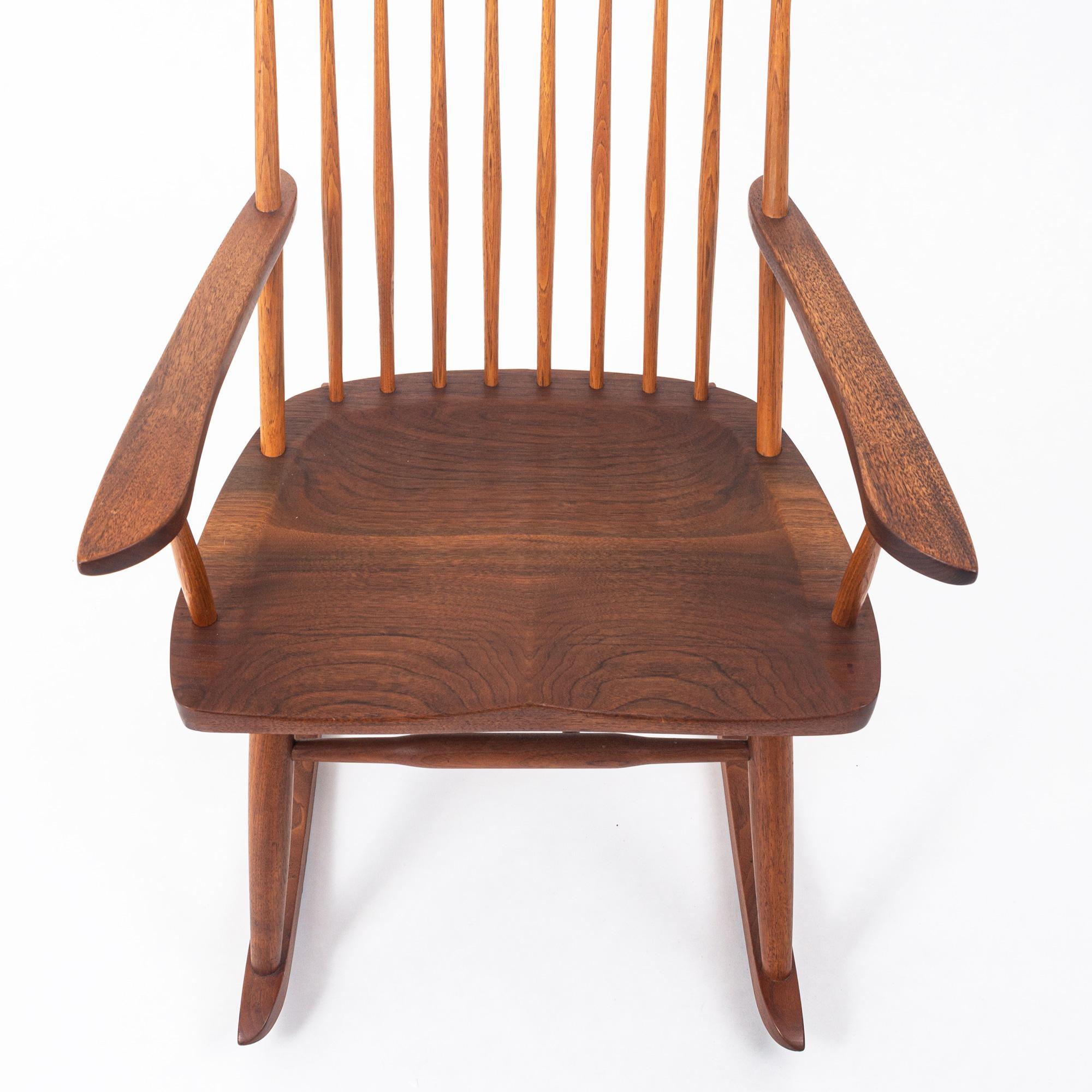 Hickory George Nakashima Rocking Chair