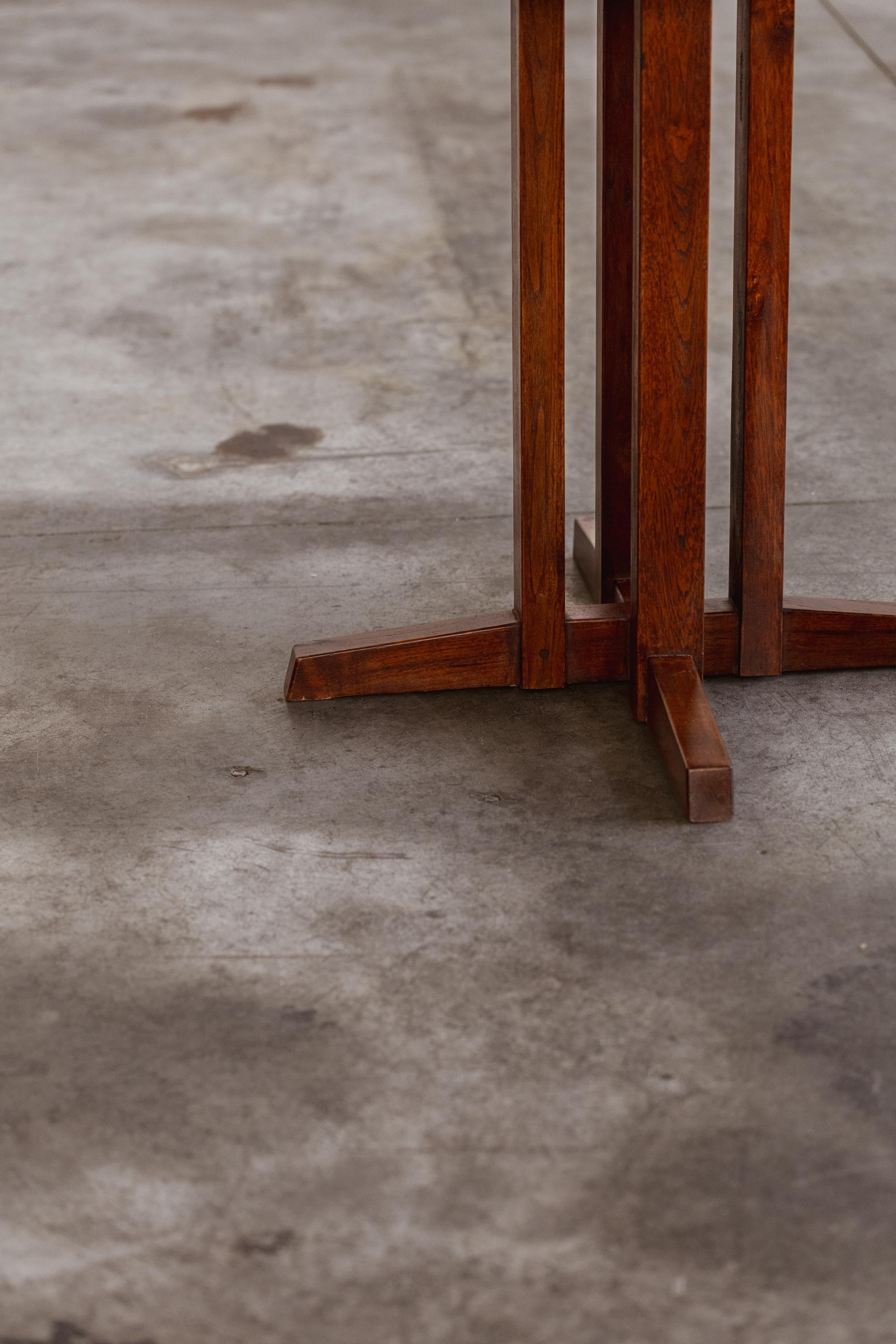 George Nakashima Round Cluster-Base Table, Wood, 1962 en vente 3