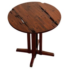 George Nakashima Round Cluster-Base Table, Wood, 1962