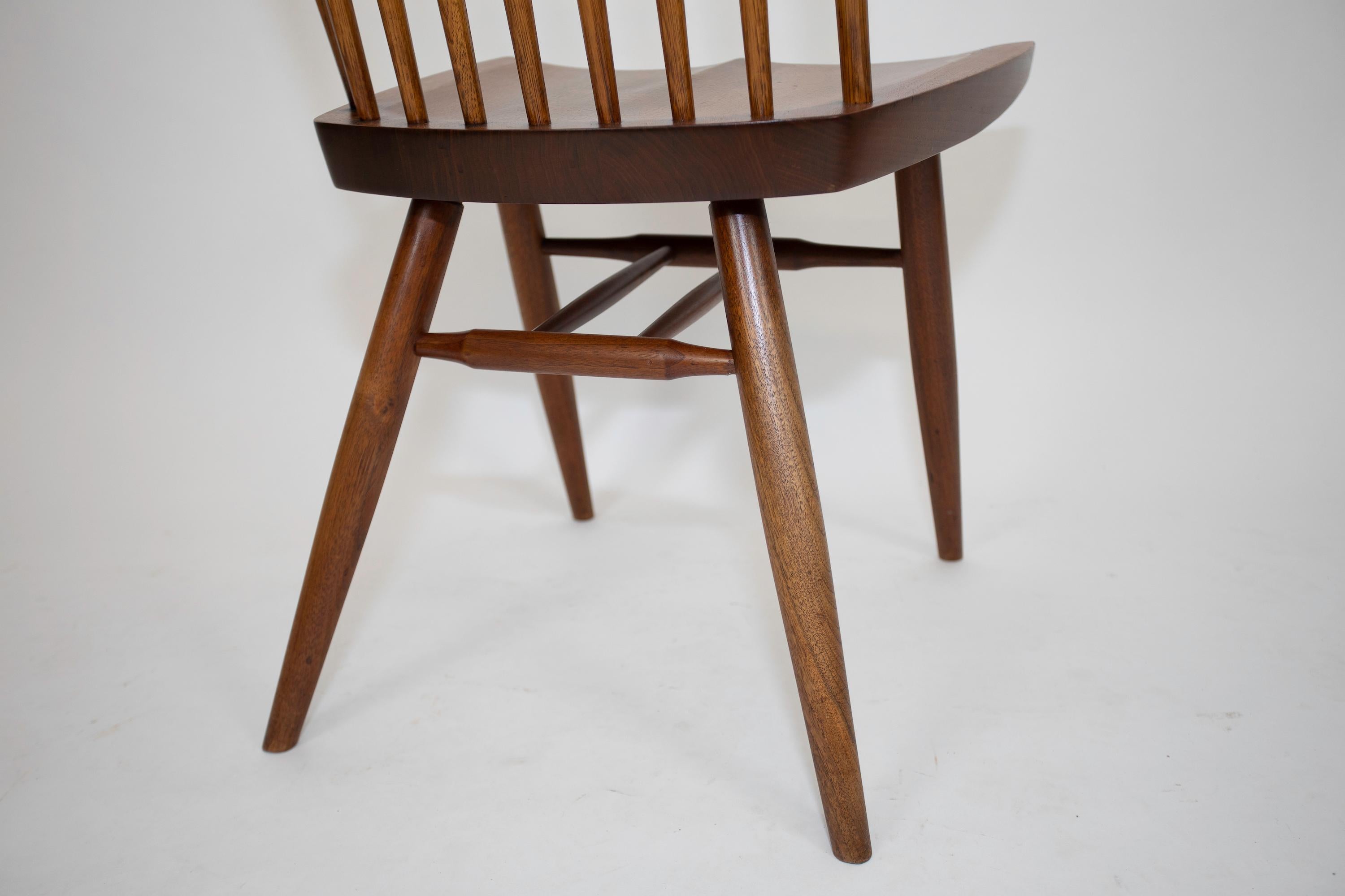 George Nakashima Set of 4 Chairs In Good Condition In West Palm Beach, FL