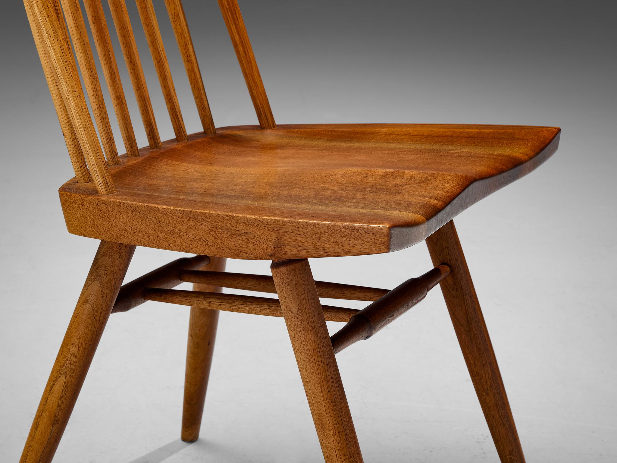 George Nakashima Set of Six 'New' Dining Chairs  For Sale 8