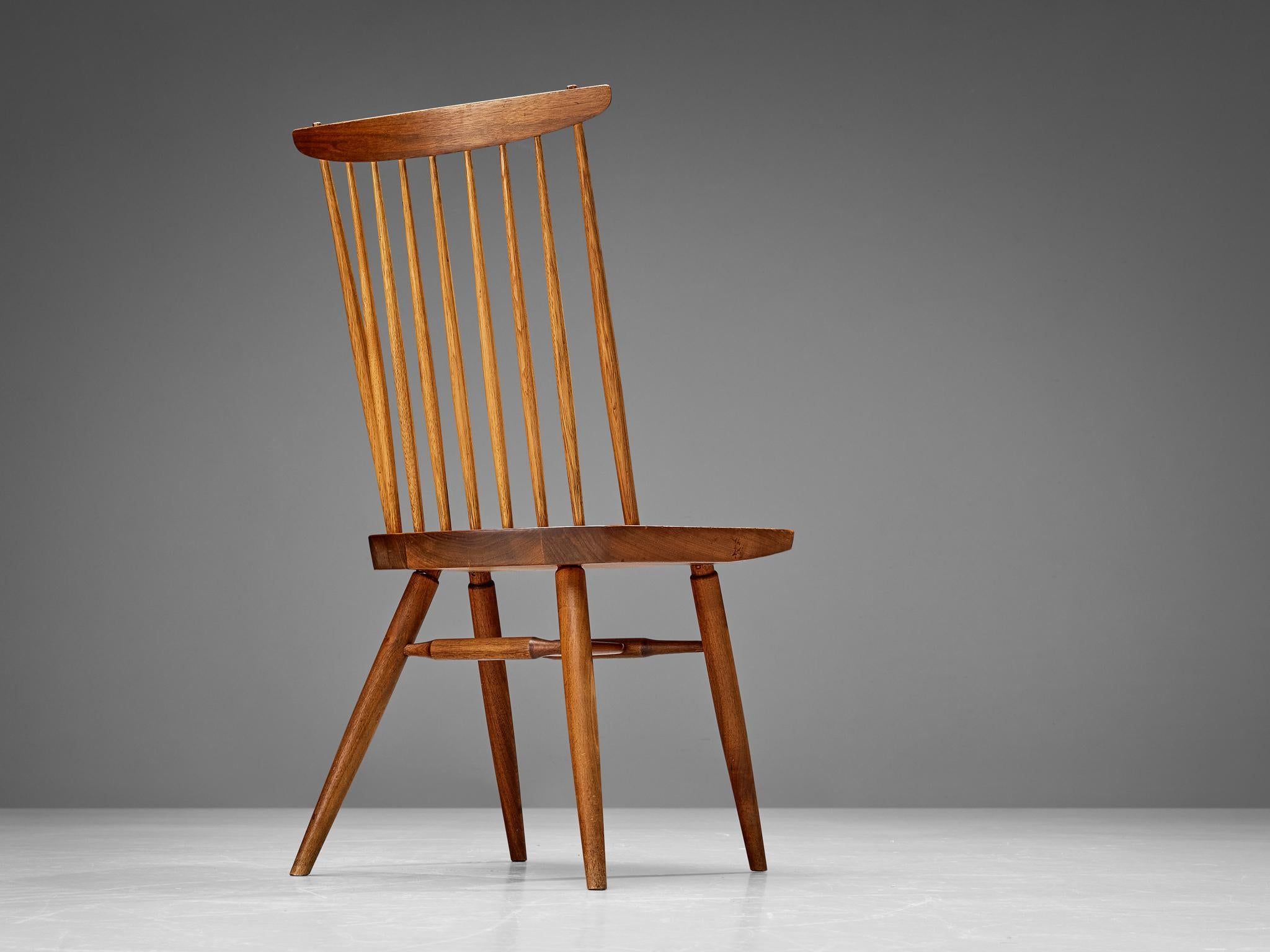 George Nakashima lot de six chaises de salle à manger « nouvelles »  Bon état - En vente à Waalwijk, NL