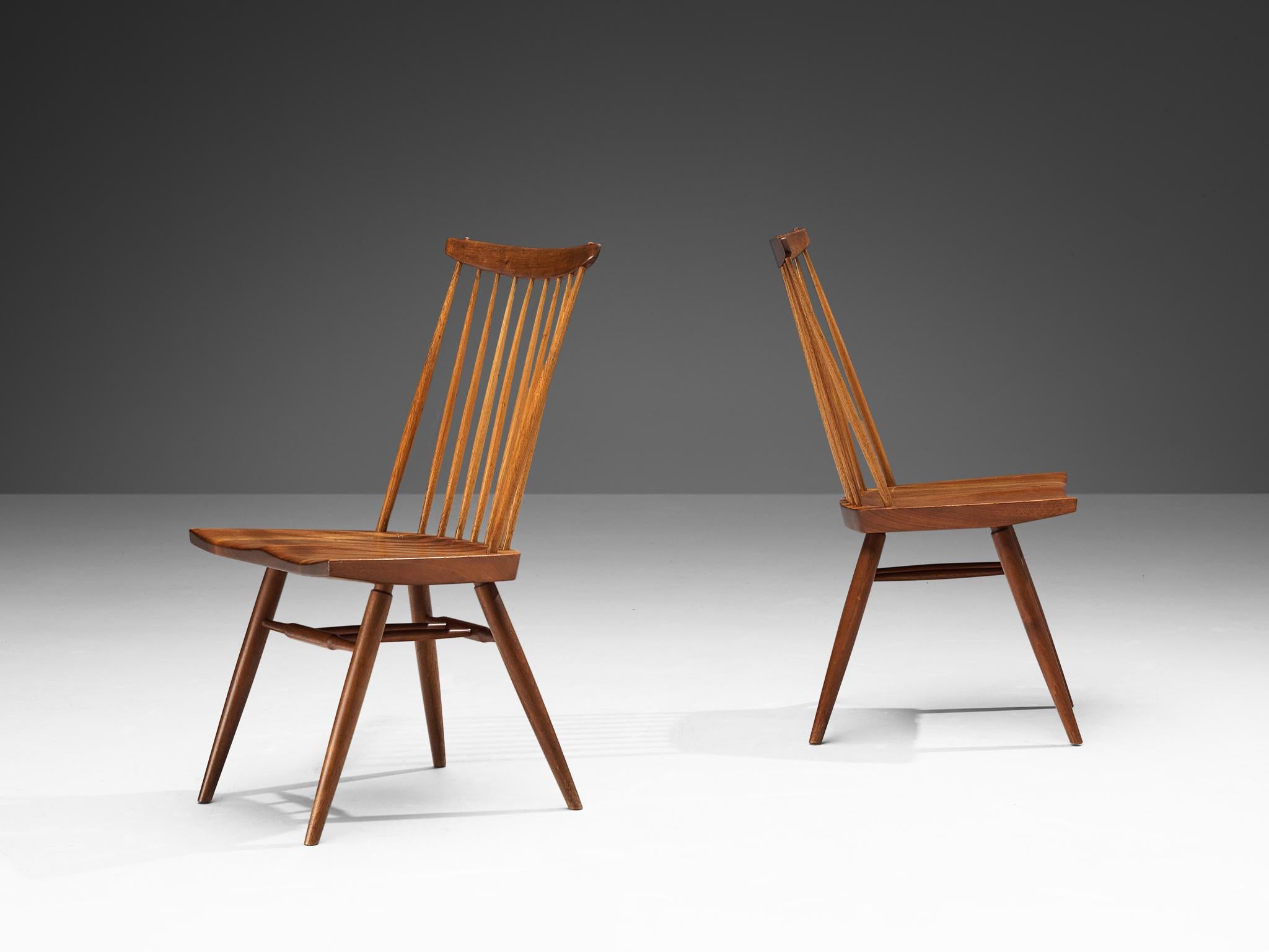 Mid-20th Century George Nakashima Set of Six 'New' Dining Chairs  For Sale