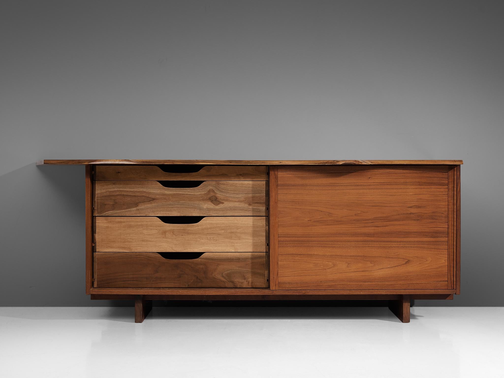 Mid-19th Century George Nakashima Sideboard in Walnut