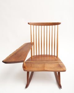 George Nakashima Slab-Arm Rocker