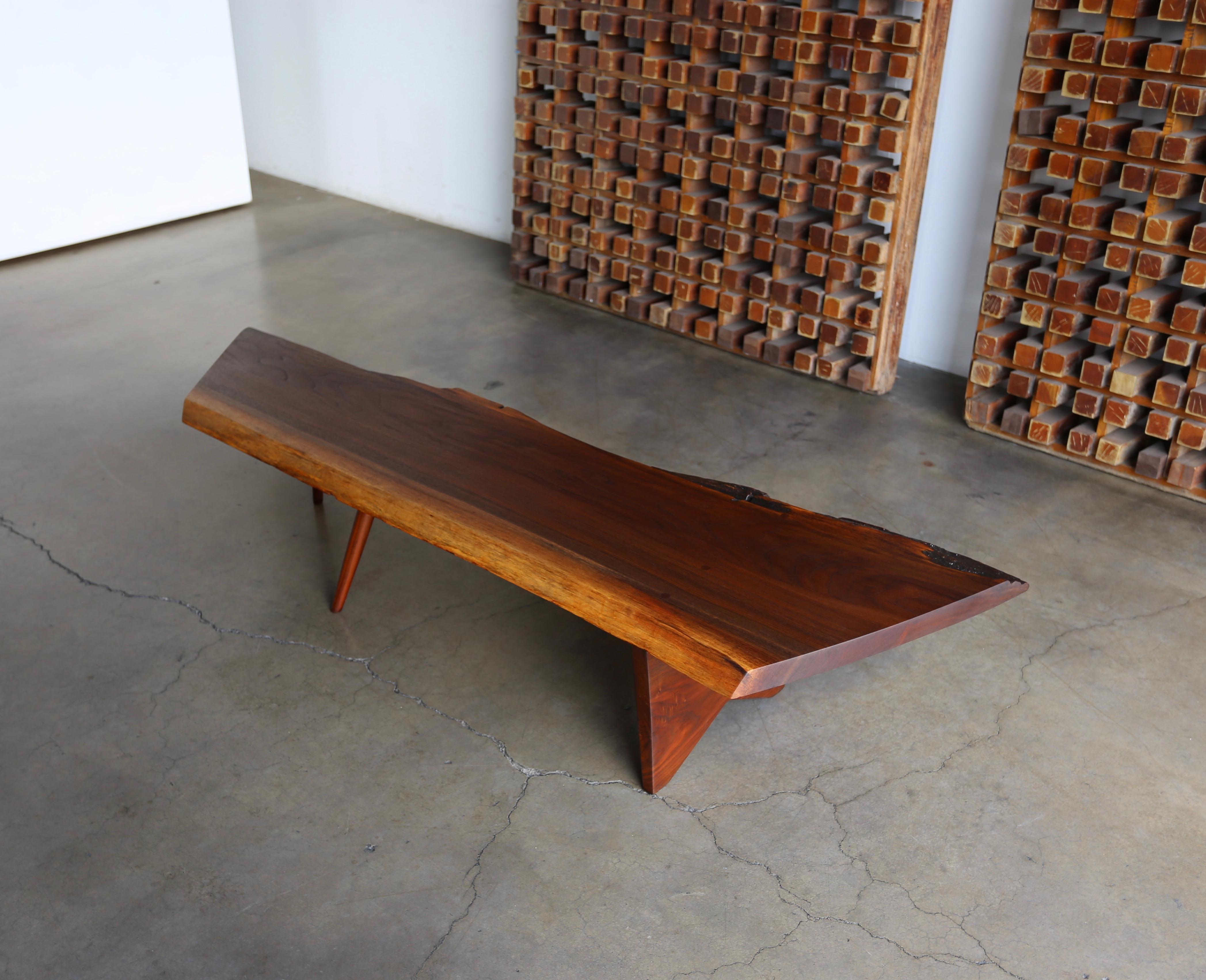 George Nakashima Slab Coffee Table, 1958 9