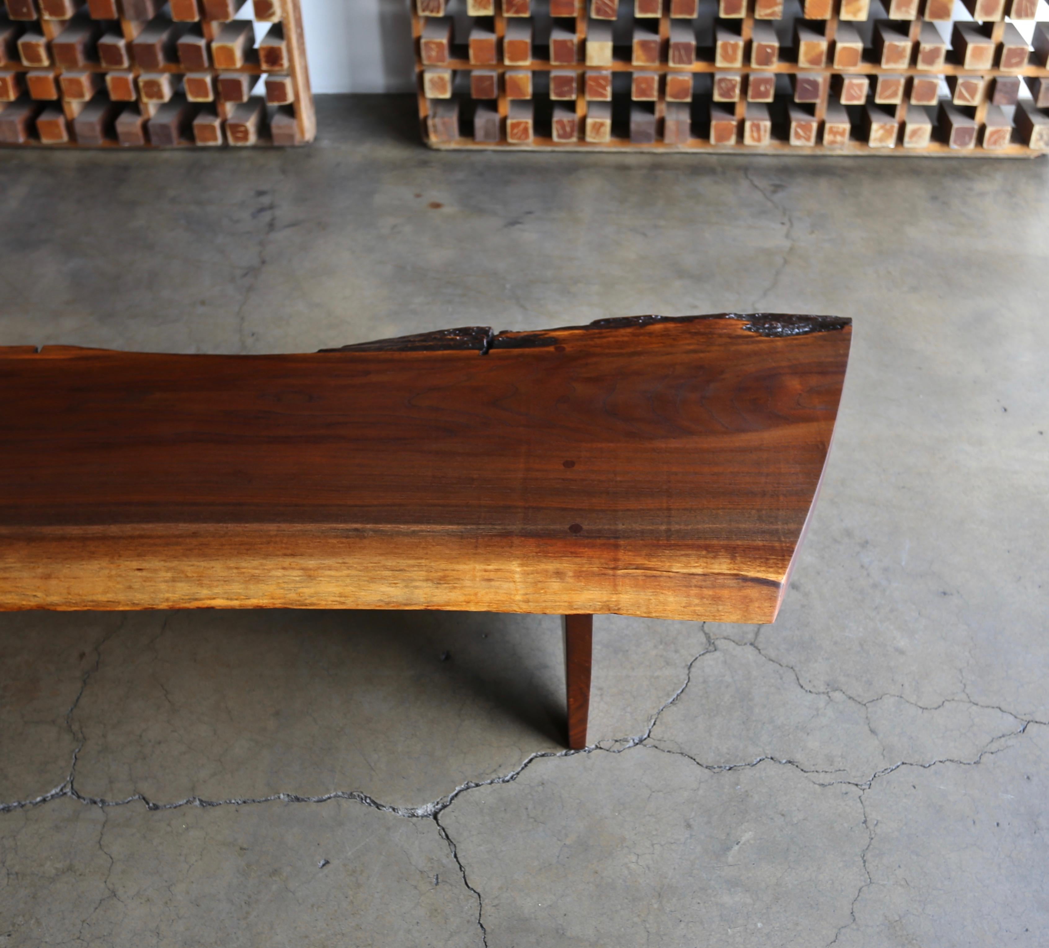 George Nakashima Slab Coffee Table, 1958 1