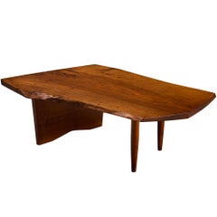 George Nakashima 'Slab' Coffee Table in English Walnut