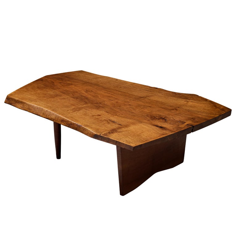 George Nakashima 'Slab' Coffee Table in English Walnut