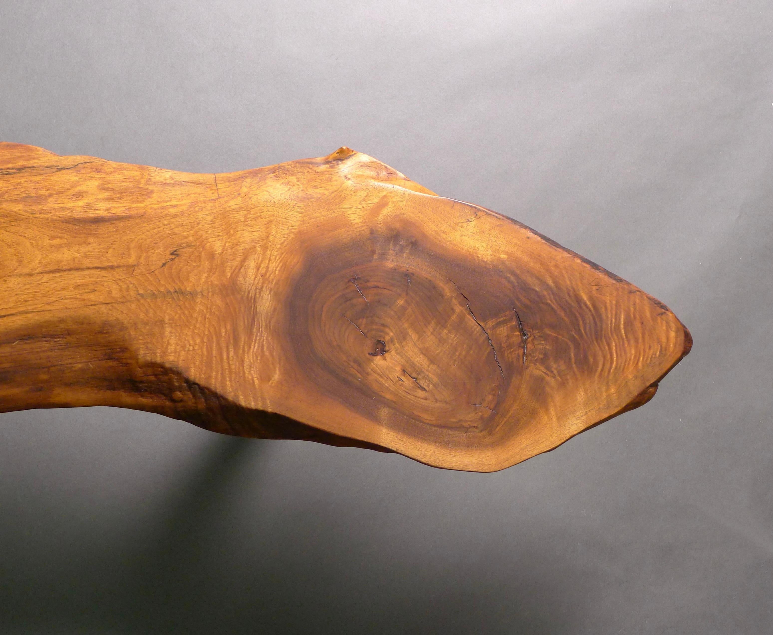 Noyer George Nakashima, Table basse Slab I, noyer noir américain, 1968 en vente