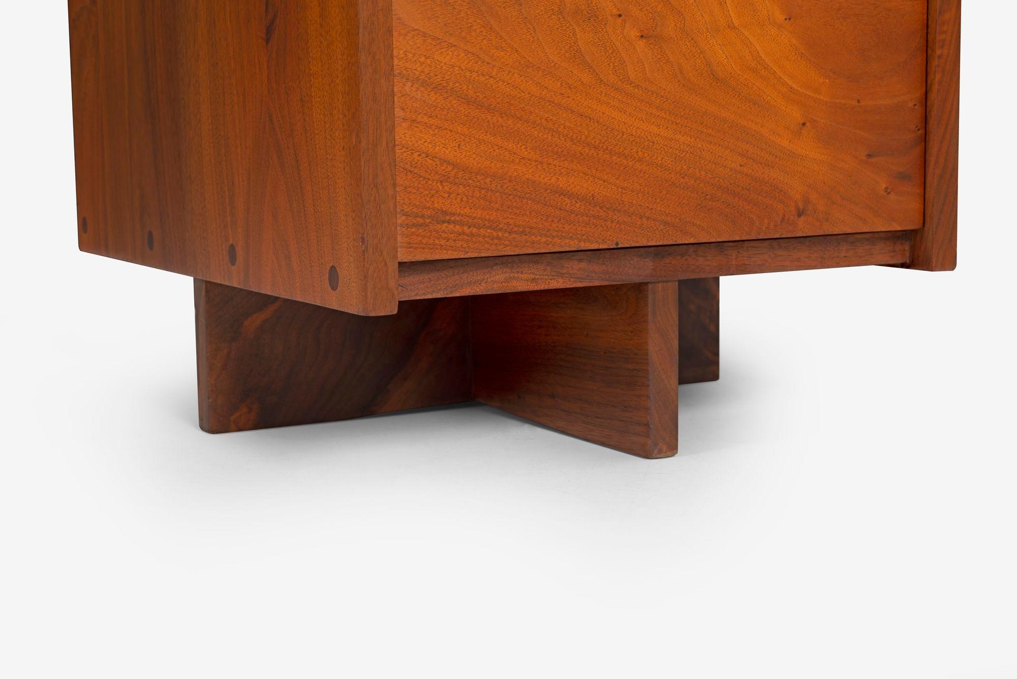 George Nakashima Special Conoid Desk with Two Free Edges 4