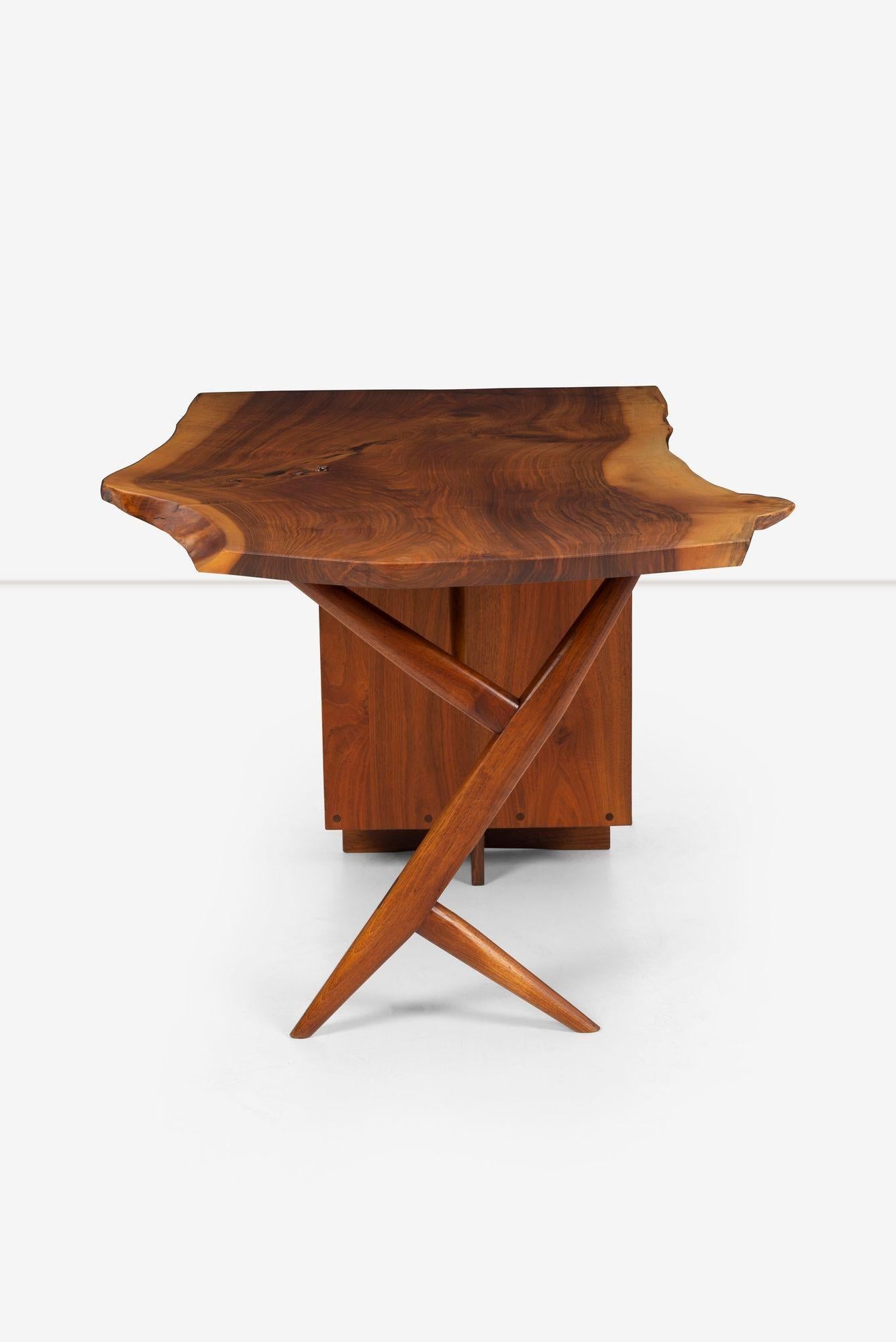 George Nakashima Special Conoid Desk with Two Free Edges 7