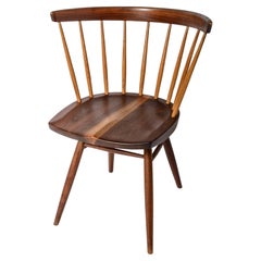Silla con respaldo recto George Nakashima