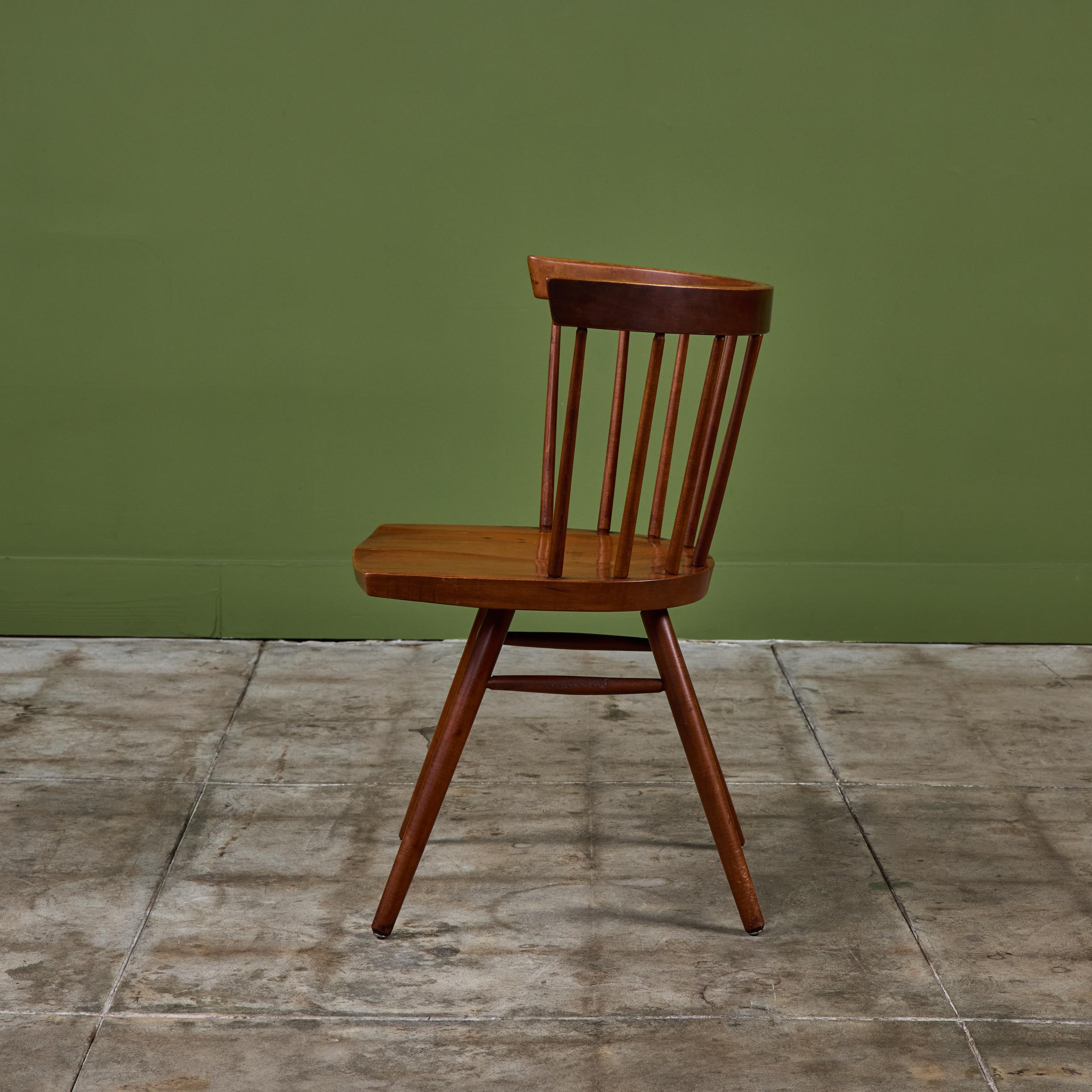 Silla recta George Nakashima para Knoll en venta 3