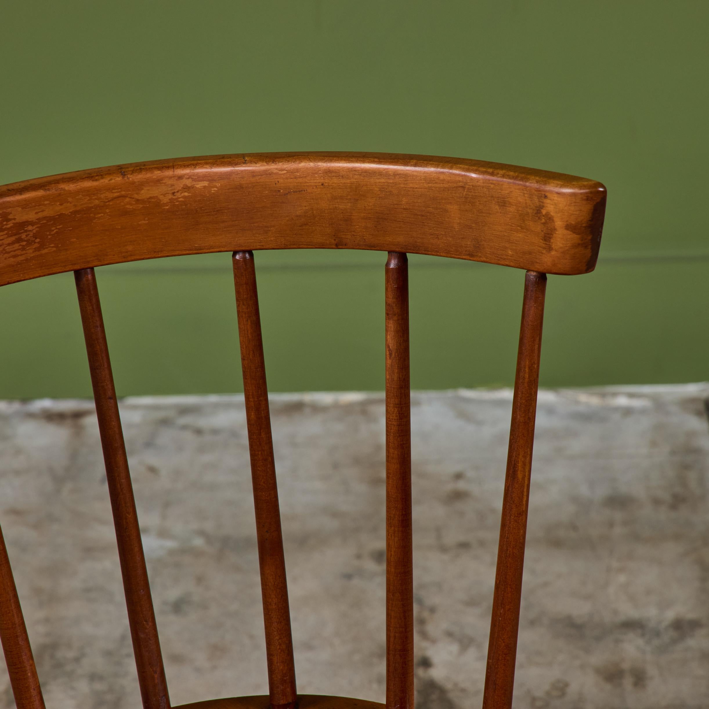 Silla recta George Nakashima para Knoll en venta 5