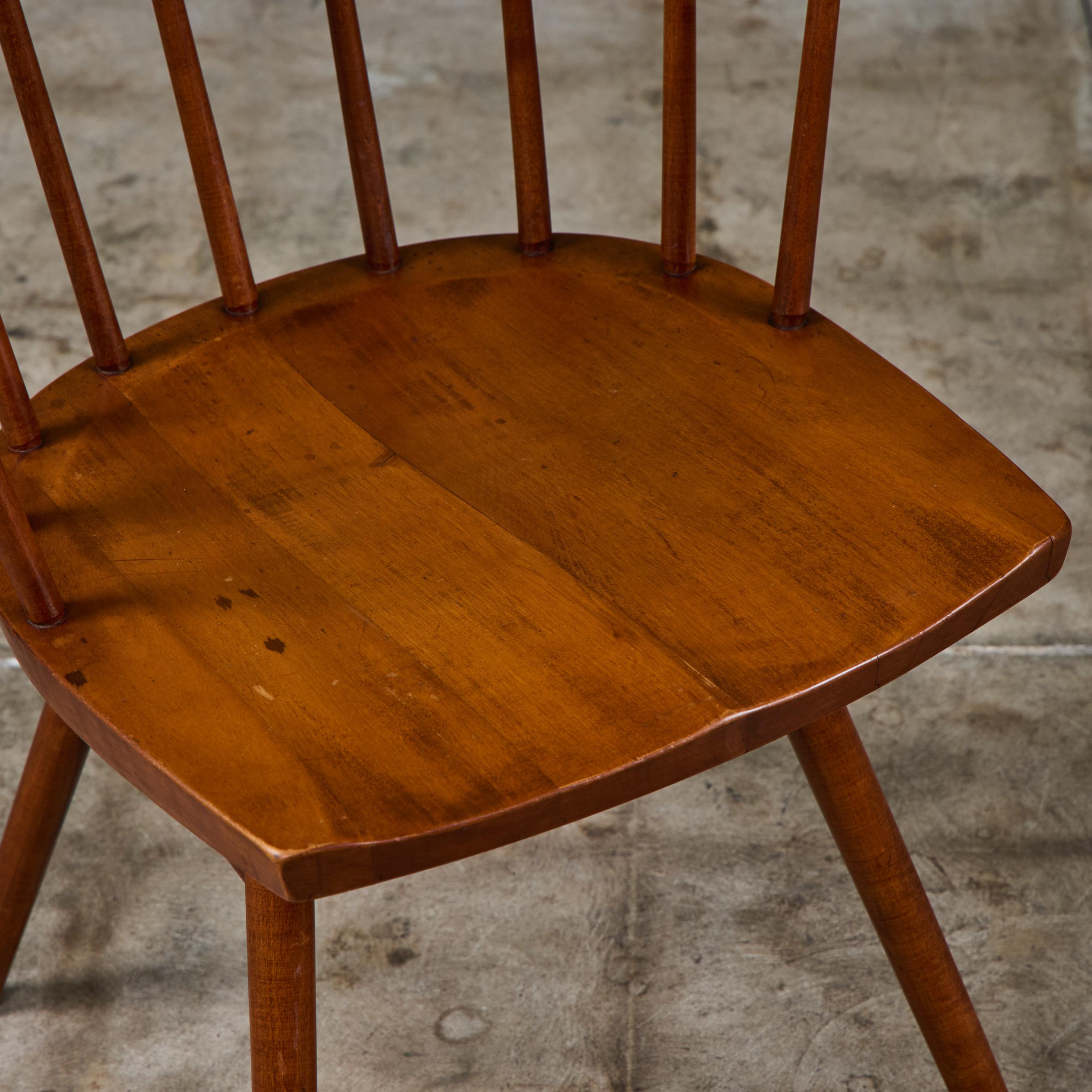 Silla recta George Nakashima para Knoll en venta 6